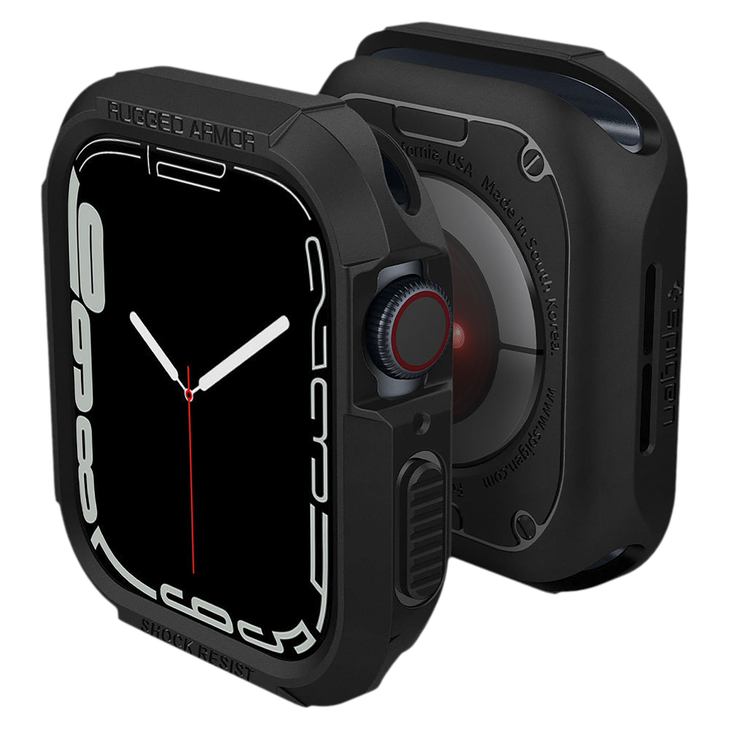 Buy spigen Rugged Armor TPU Case for Apple Watch Series 9, 8, SE2
