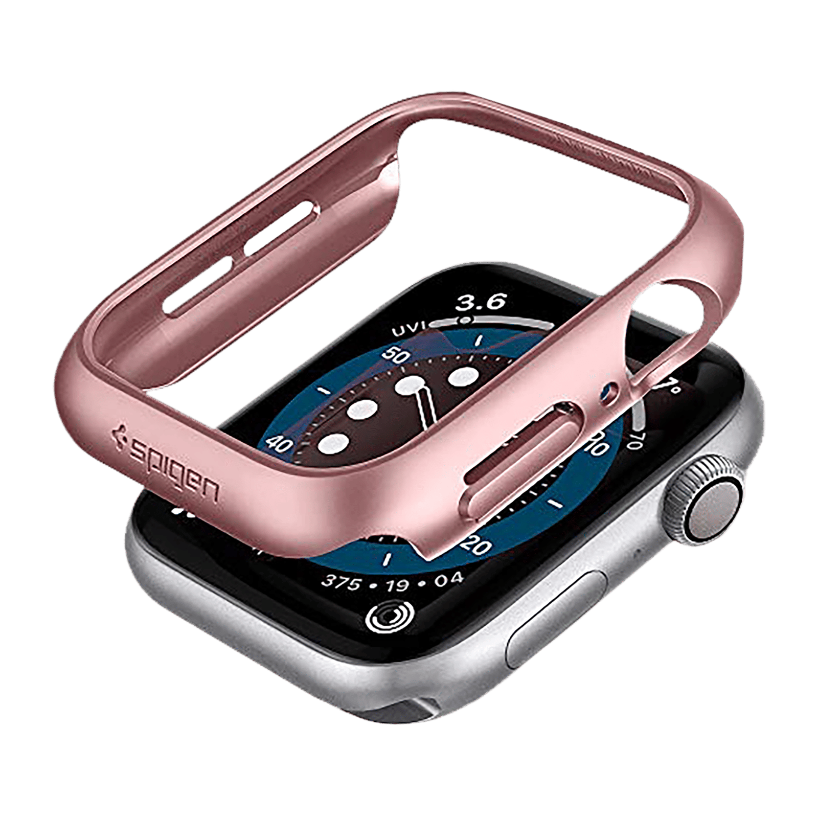 Buy spigen Thin Fit PC Case for Apple Watch Series 9, 8, (45mm