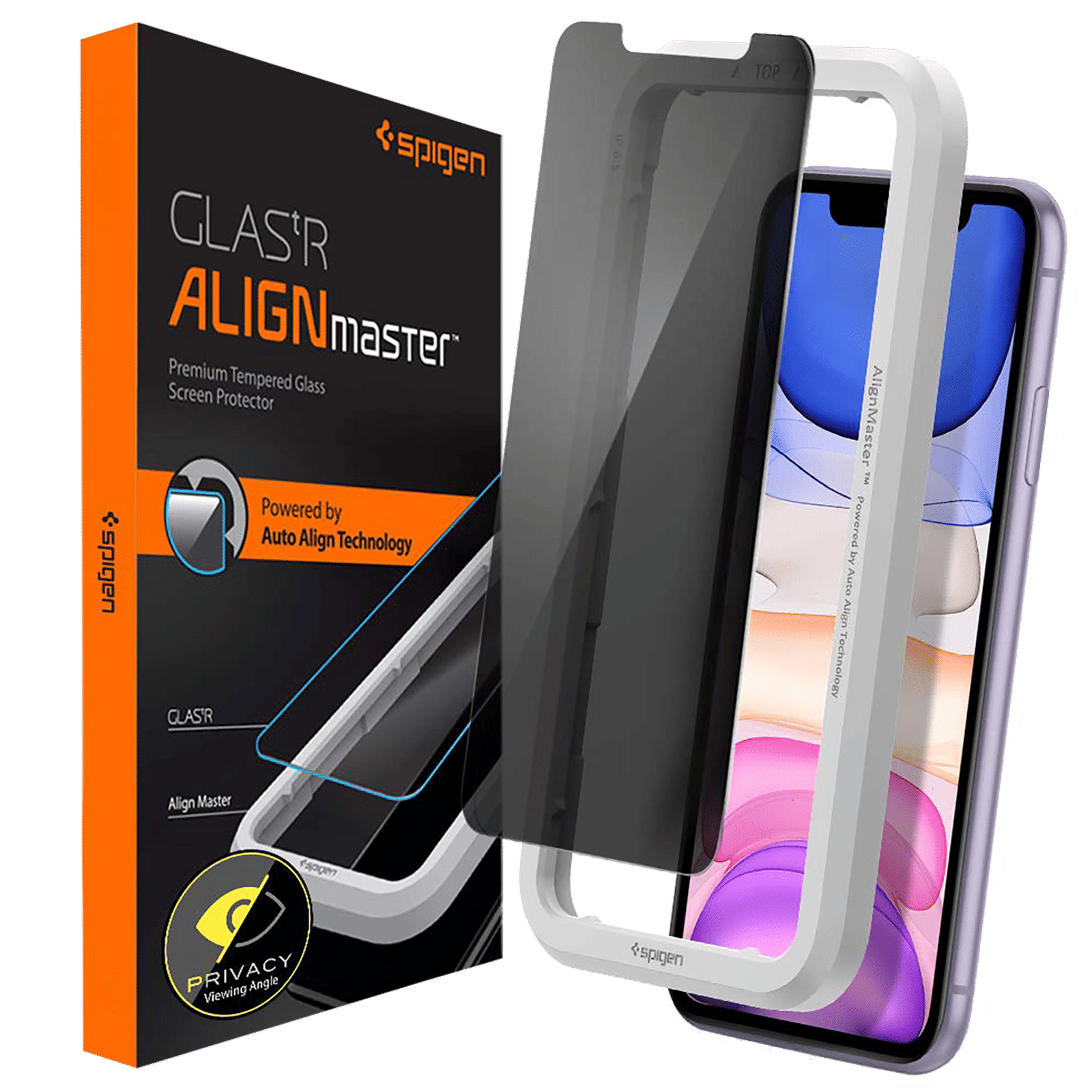 Buy spigen GlastR Align Master Tempered Glass For Apple iPhone 11