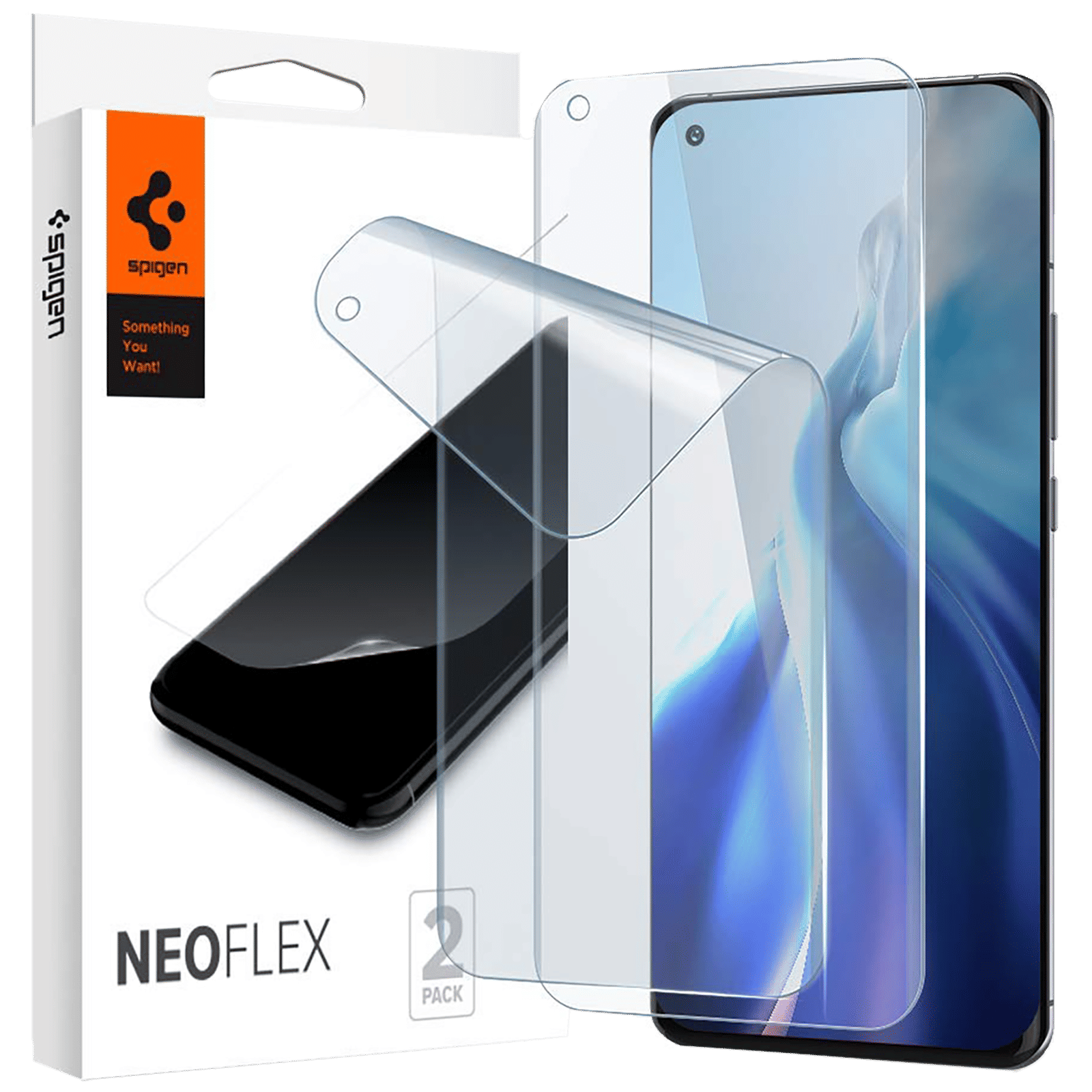 spigen Neo Flex Tempered Glass for Mi 11, 11 Pro, 11 Ultra (Scratch Resistant)