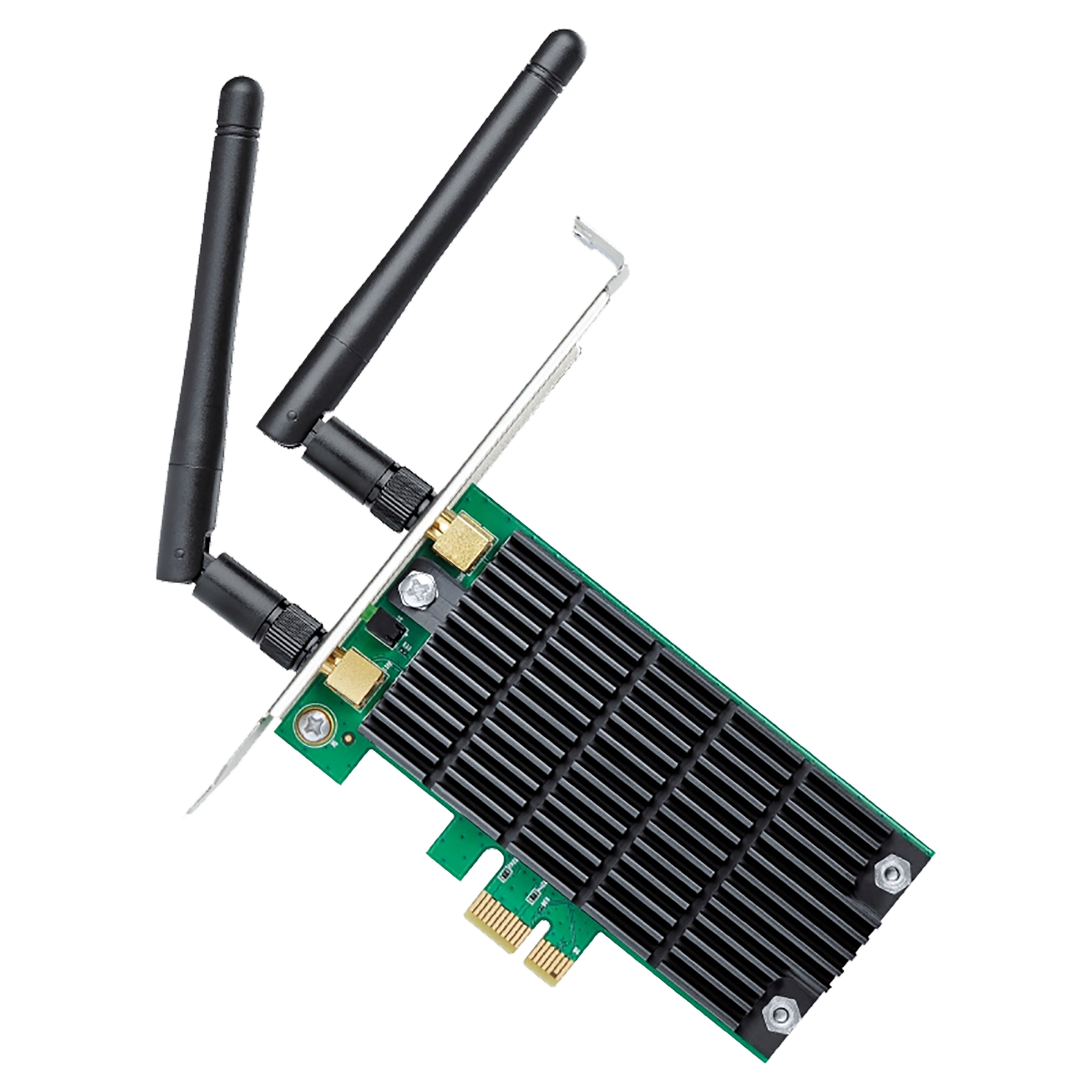 Tp-Link Archer T4E Dual Band Network Adapter (2 Antennas, 2×2 MIMO, Beamforming, Black)