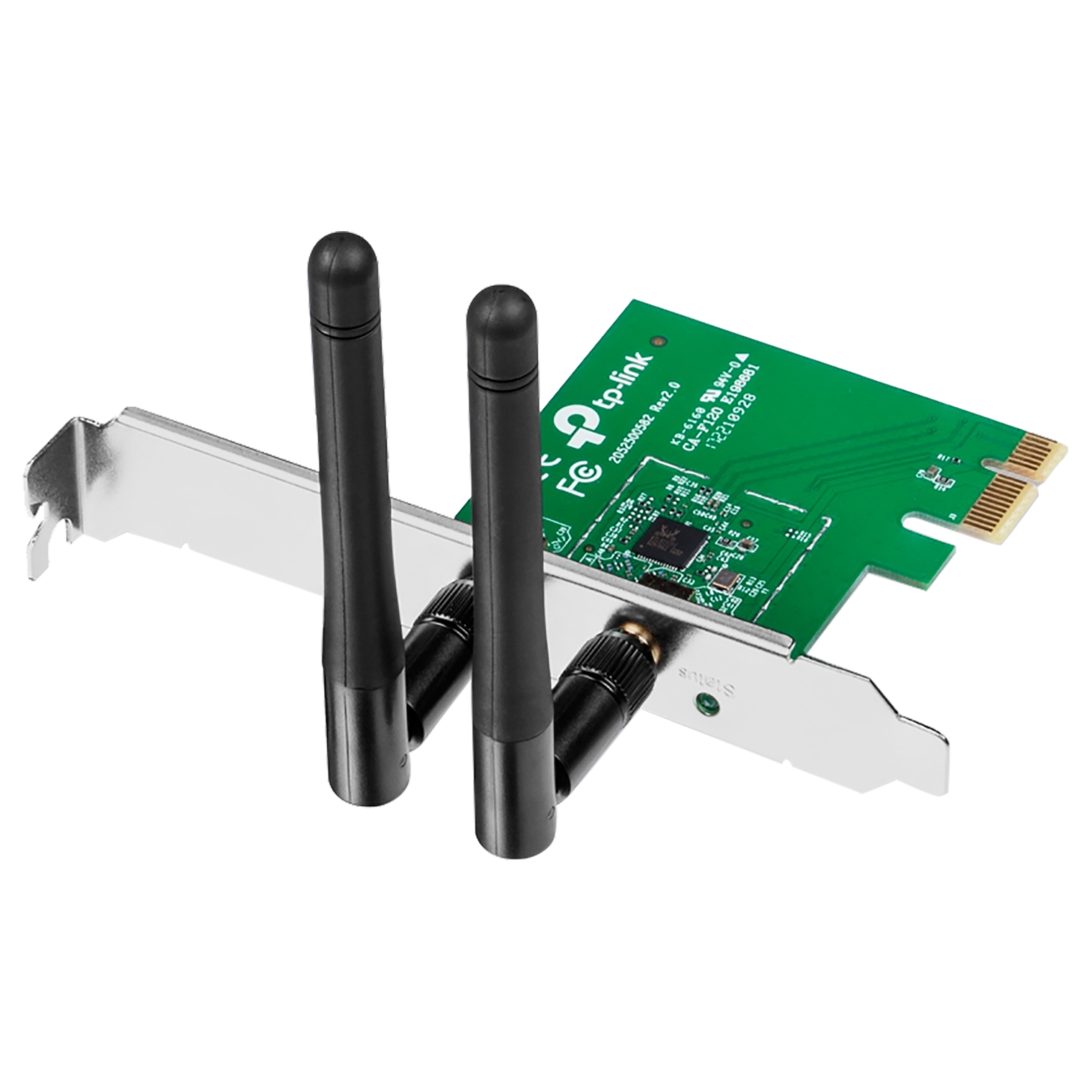 Tp-Link TL-WN881ND Single Band Network Adapter (2 Antennas, MIMO, WPS (Wi-Fi Protected Setup), Black)
