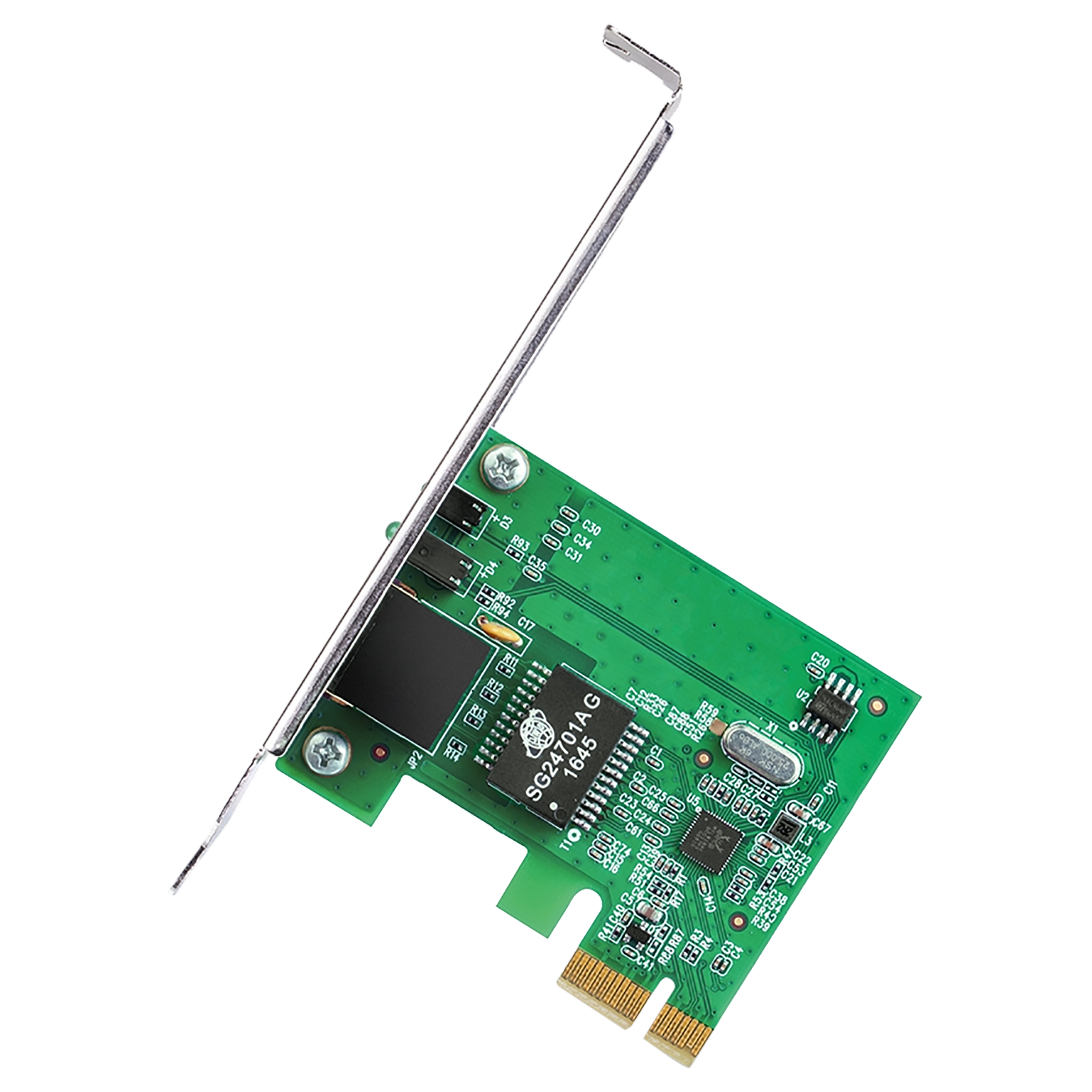 Tp-Link TG-3468 V3 Network Adapter (1 LAN Port, Wake-On-LAN Technology, 32-bit PCIe interface, Green)