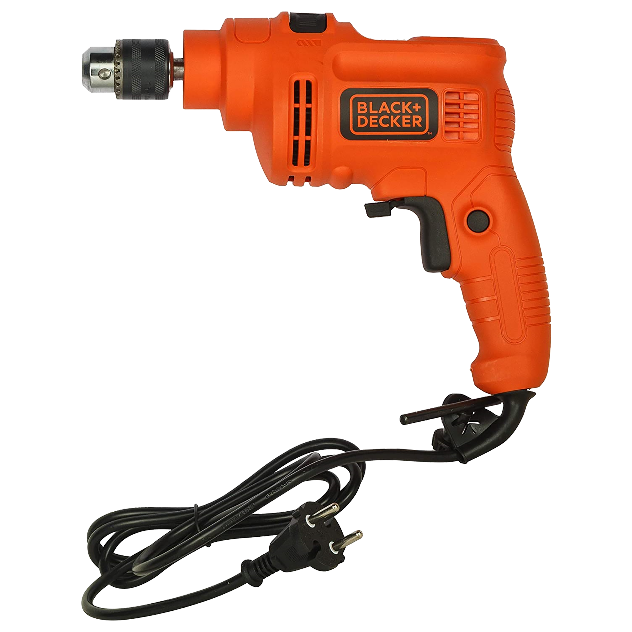 BLACK+DECKER KR5010V-IN 550 W Hammer Drill (Lock-On Switch, Orange)