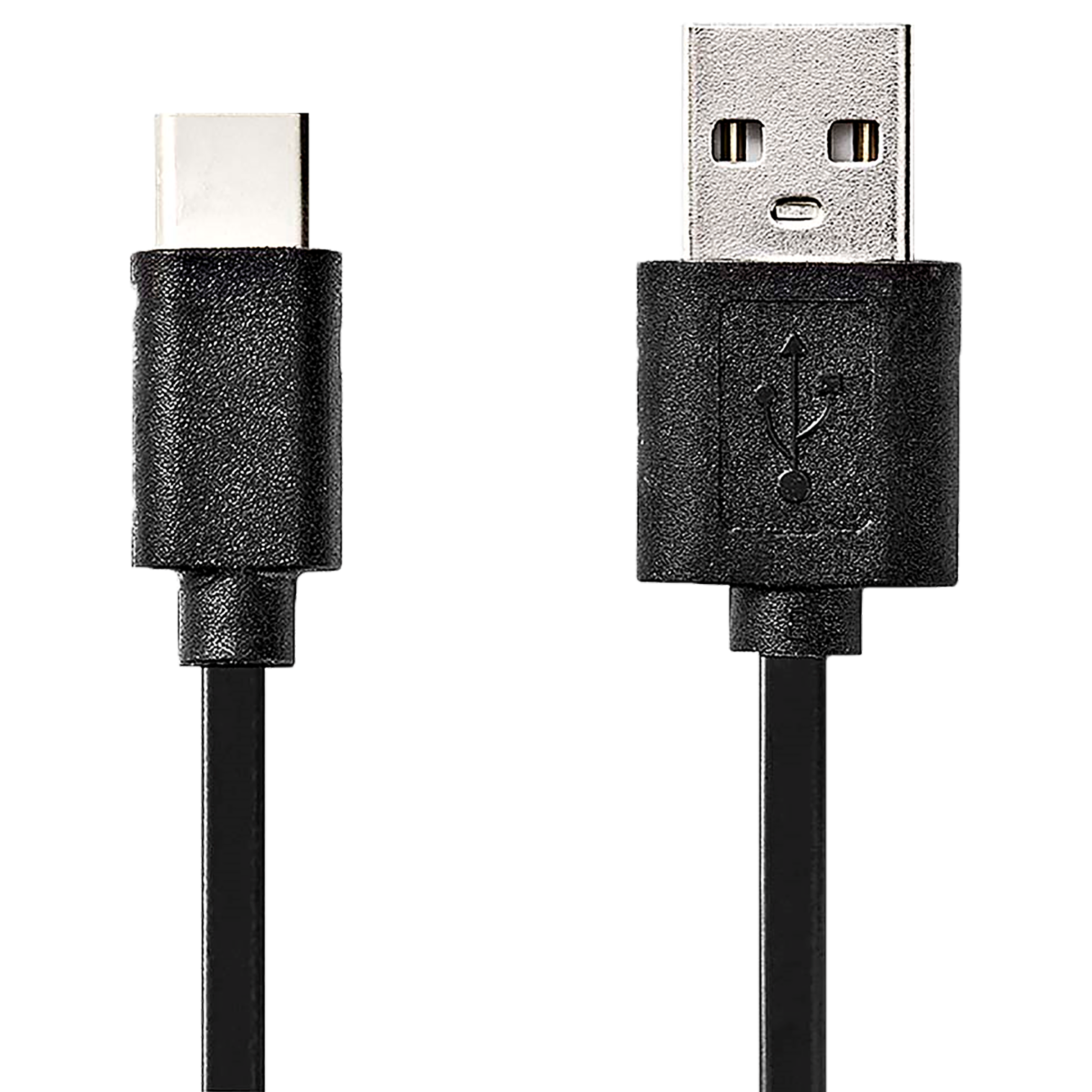 Nedis CCGP60600BK10 PVC 1 Meter USB 2.0 (Type-A) to USB 3.0 (Type-C) Multi Utility USB Cable (Hybrid Connectivity, Black)