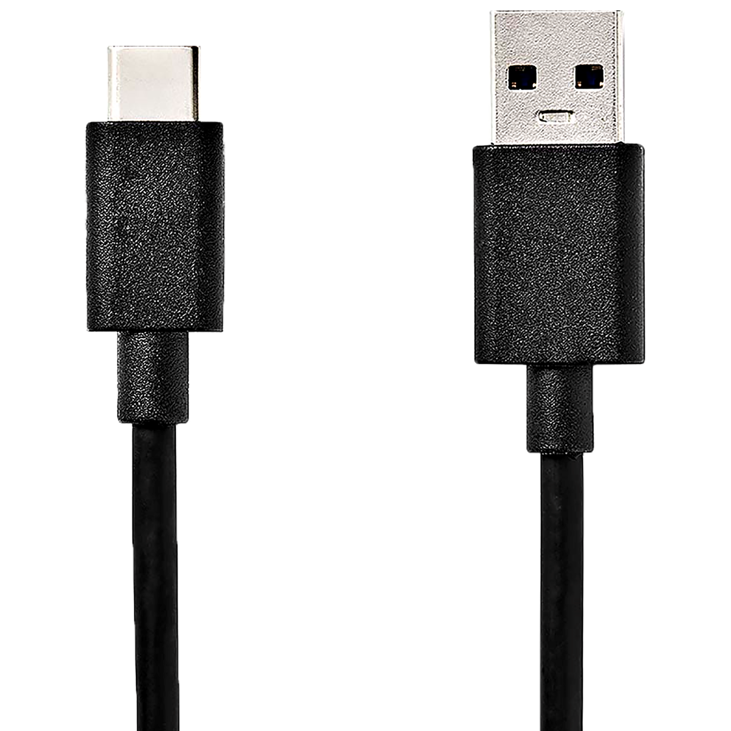 Nedis CCGP60EXTBK50 PVC 1 Meter USB 2.0 (Type-A) to USB 3.0 (Type-C) Data Transfer USB Cable (Hybrid Connectivity, Black)