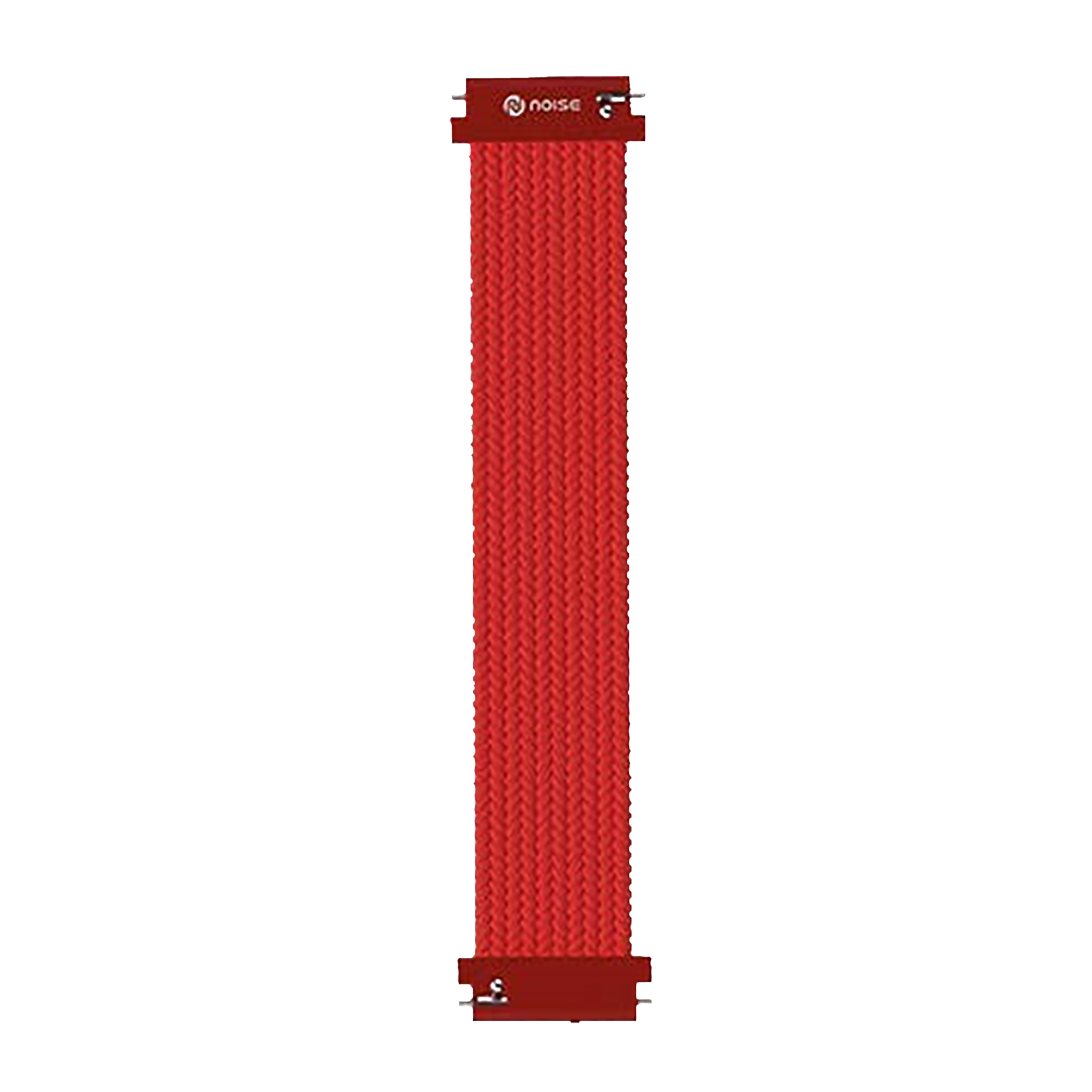 Noise Uni Weave Woven Nylon Strap for Noise ColorFit & NoiseFit (22mm, XS) (Water & Sweat Resistance, Berry Red)