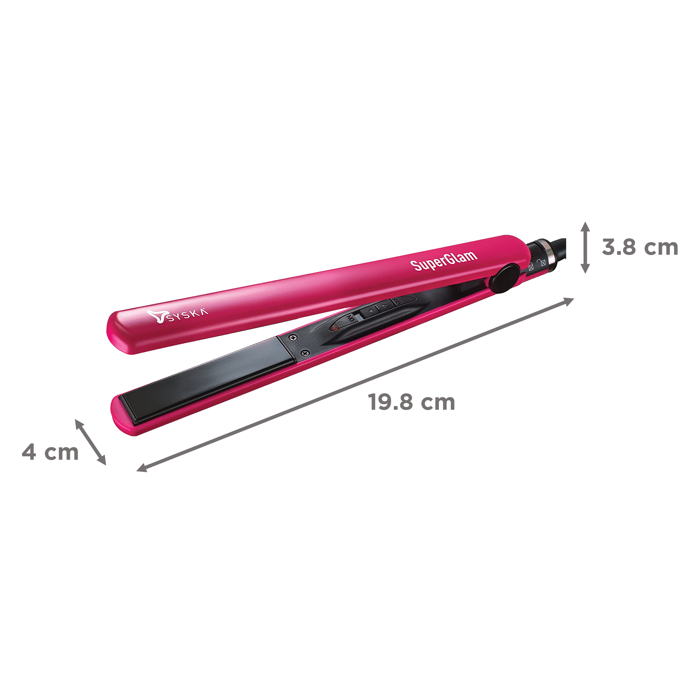 Syska Superglam Hair Straightener Croma Electronics Online