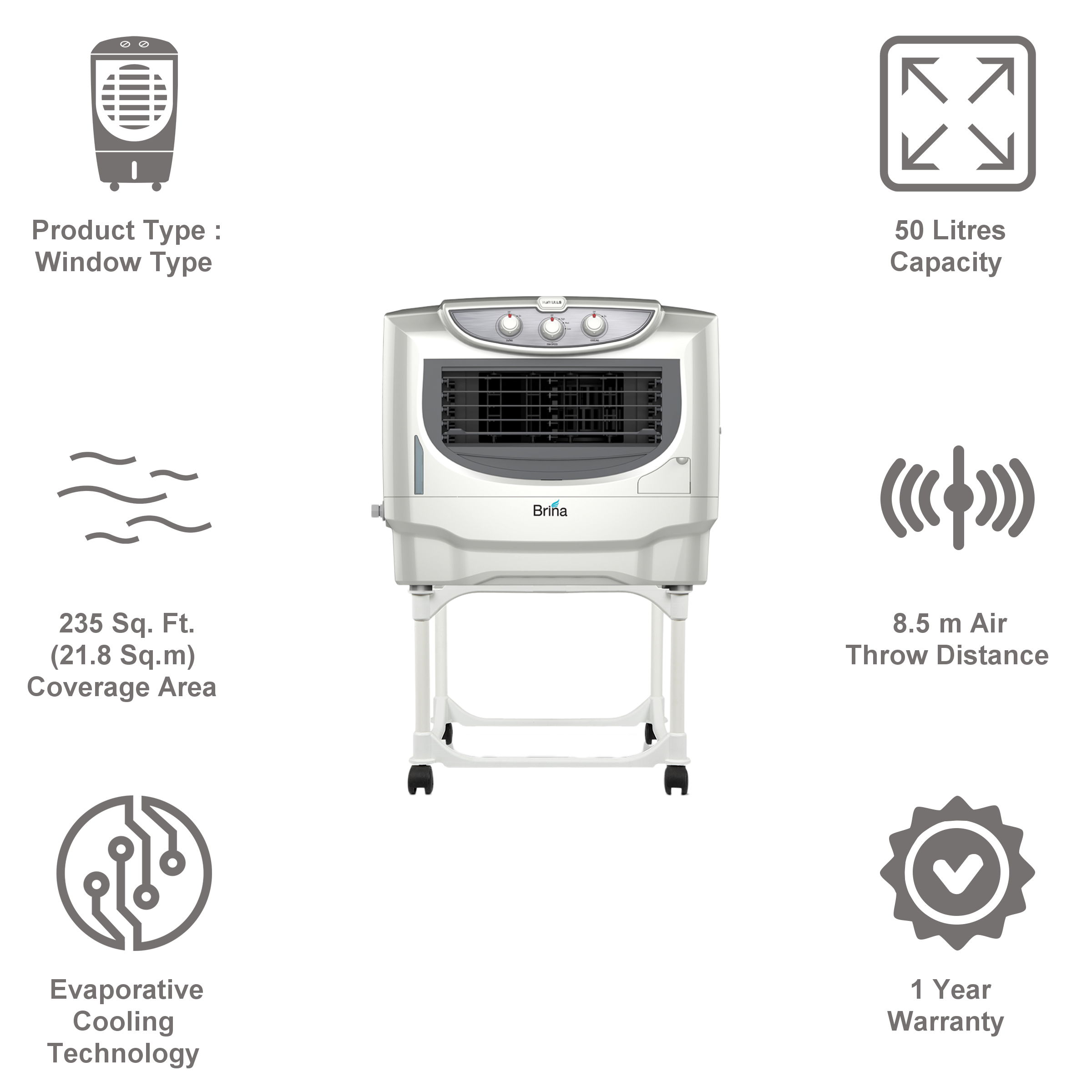 Brina Window Cooler Havells Brina Cooler Buy Havells Brina 50