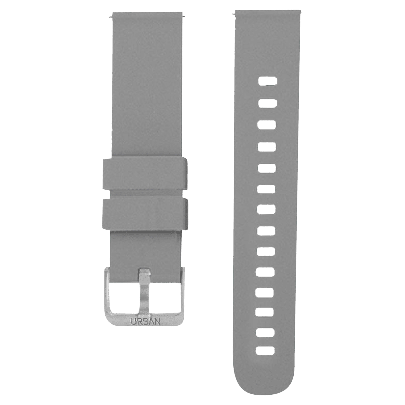 Inbase IB-1803 Silicone Strap for Smart Watch (20mm) (Durable & Strong, Grey)