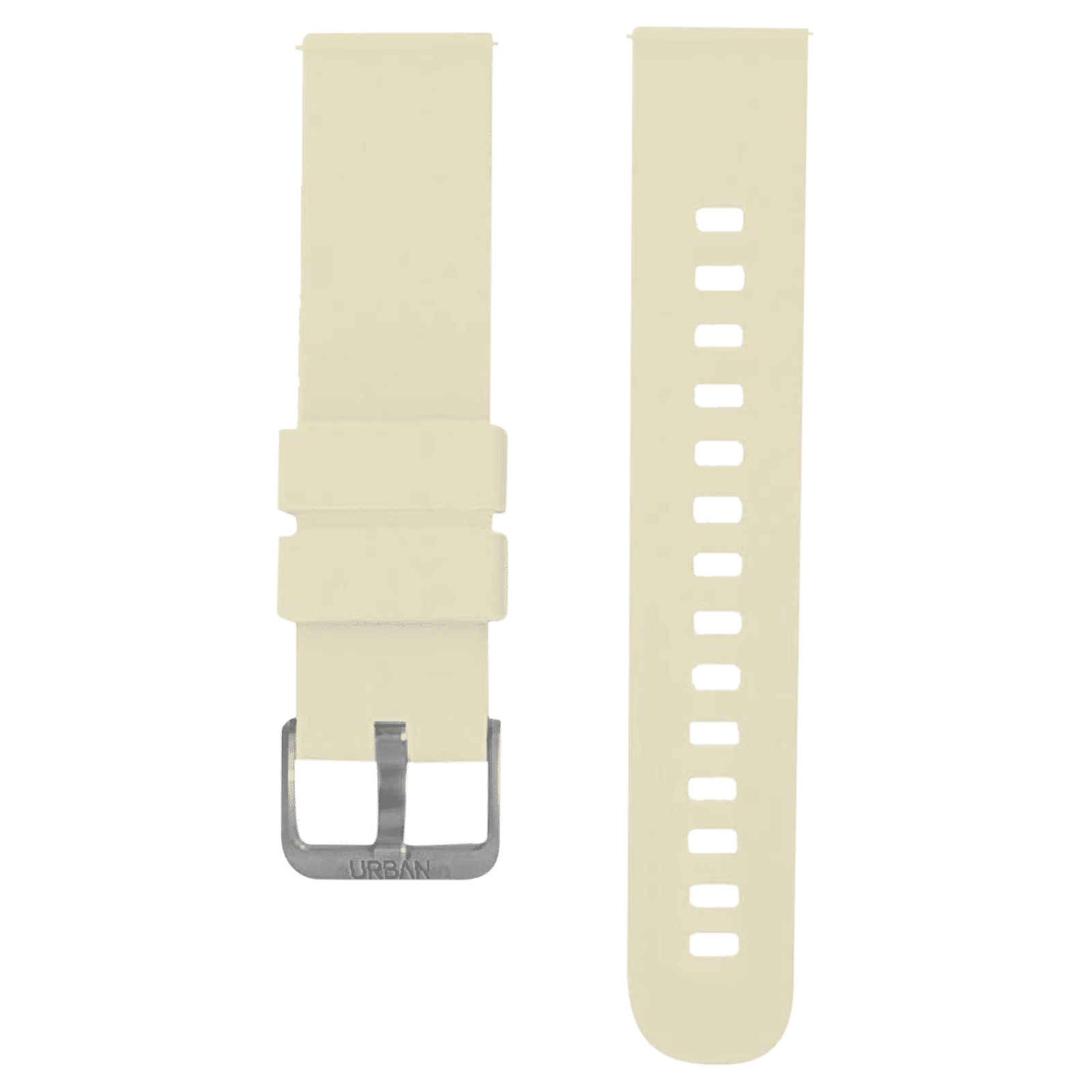 Inbase IB-1804 Silicone Strap for Smart Watch (20mm) (Durable & Strong, Beige)