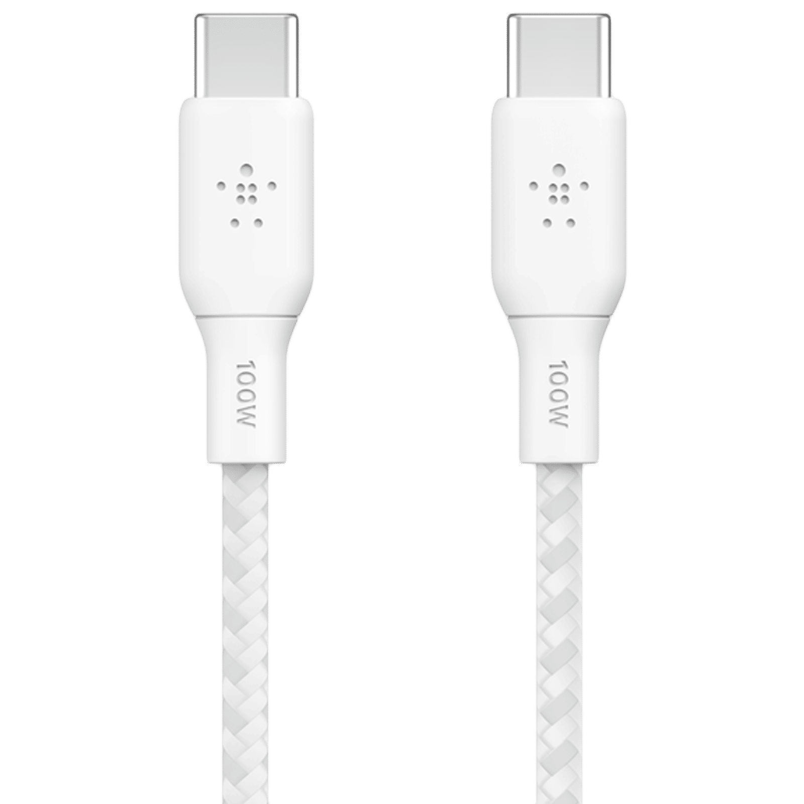 belkin Boost Charge Type C to Type C 6.6 Feet (2M) USB Cable (Fast Charging, White)