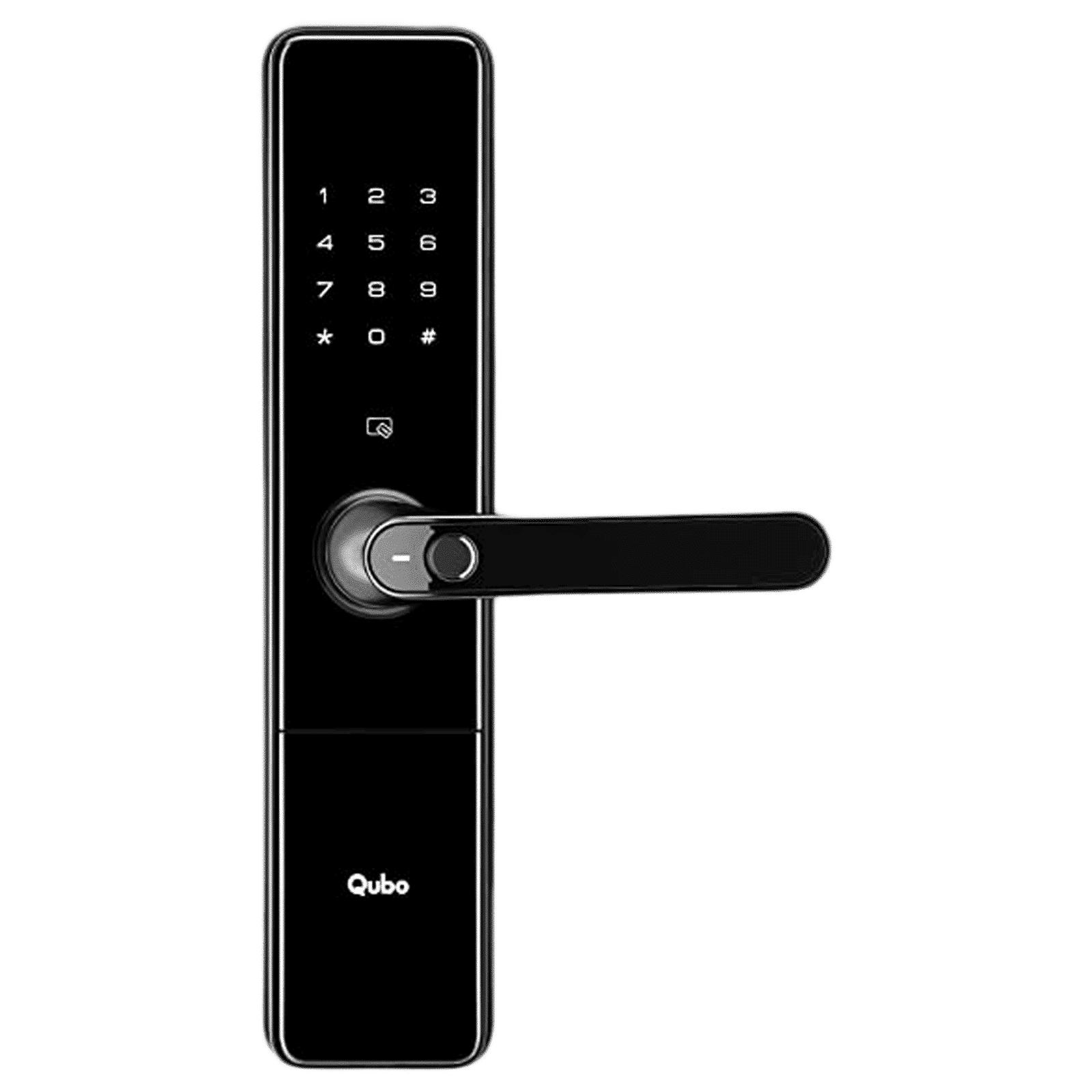 Qubo Smart Door Lock (Two-Layer Authentication, OC- HLD01BL1, Black)