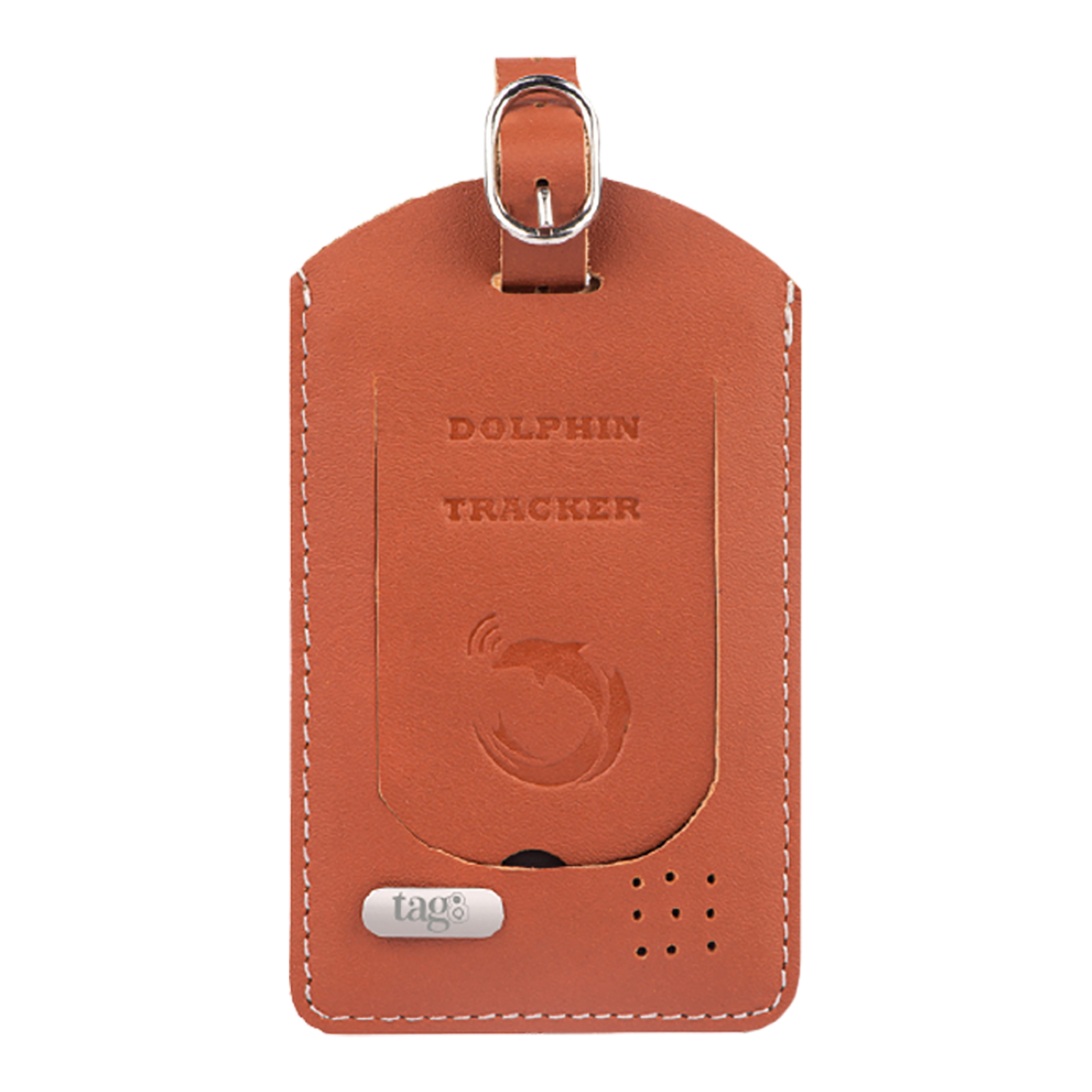 tag8 Dolphin Smart Tracker (Anti-Lost Alarm System, 800035, Brown)
