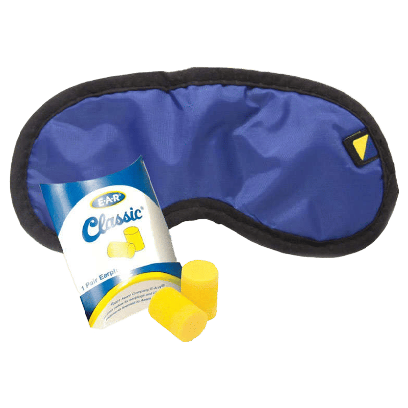 TRAVEL BLUE Comfort Set Eye Shade (TB-451, Midnight Blue)