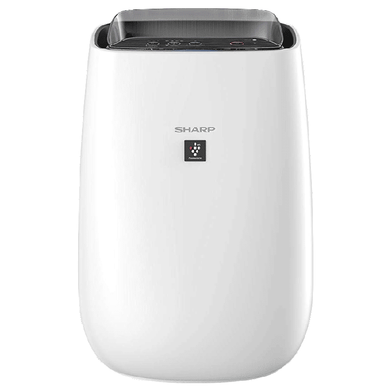 SHARP Plasma Cluster Technology Air Purifier (Silent Mode, FP-J40M-W, White)
