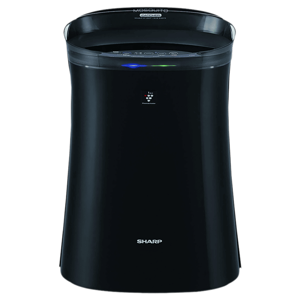 SHARP Dual Purification Technology Air Purifier (Mosquito Catcher, FP-GM50E-B, Black)