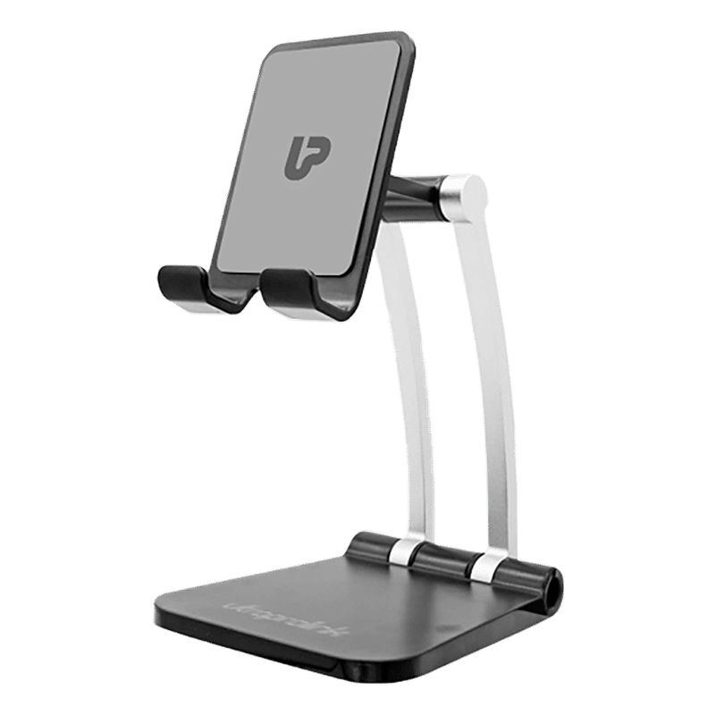 Buy UltraProlink Table Top Stand Universal Phone Holder for Tablets and Smartphones (Multi view Angle, UM1030, Black) Online - Croma