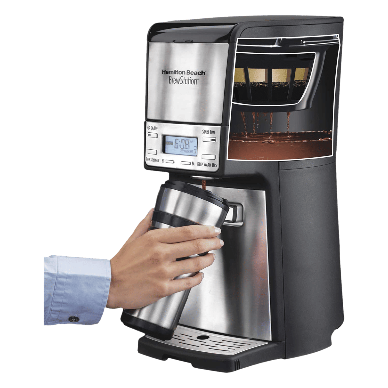 Buy Hamilton Beach 130 Watt 12 Cups Automatic Espresso Coffee