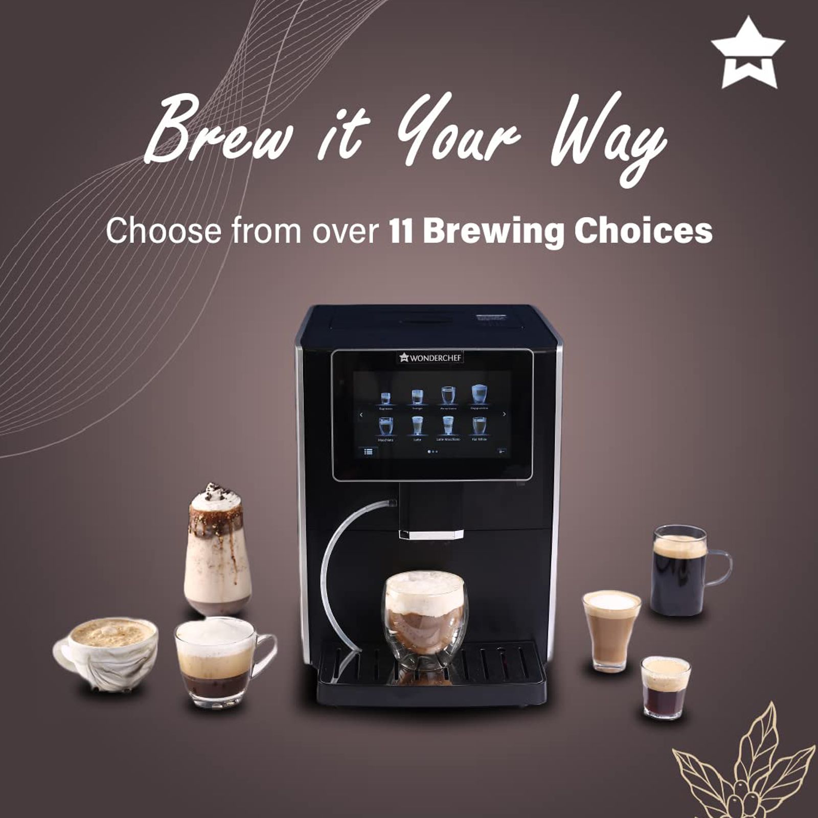 Regalia Coffee Wonderchef Cappuccino Maker Wonderchef Fully