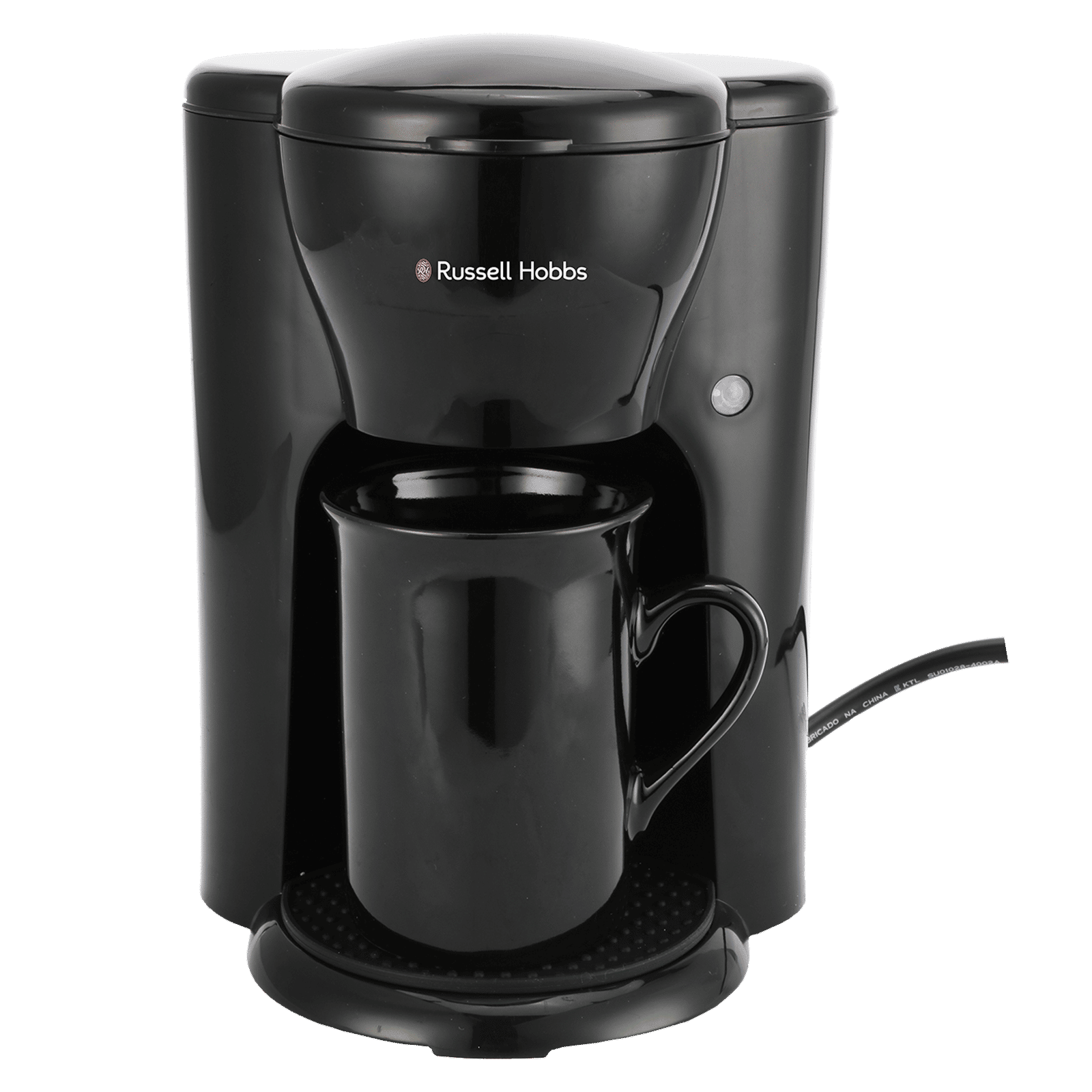 Russell Hobbs RCM1 330 Watt 1 Cups Manual Drip Coffee Maker (Black)