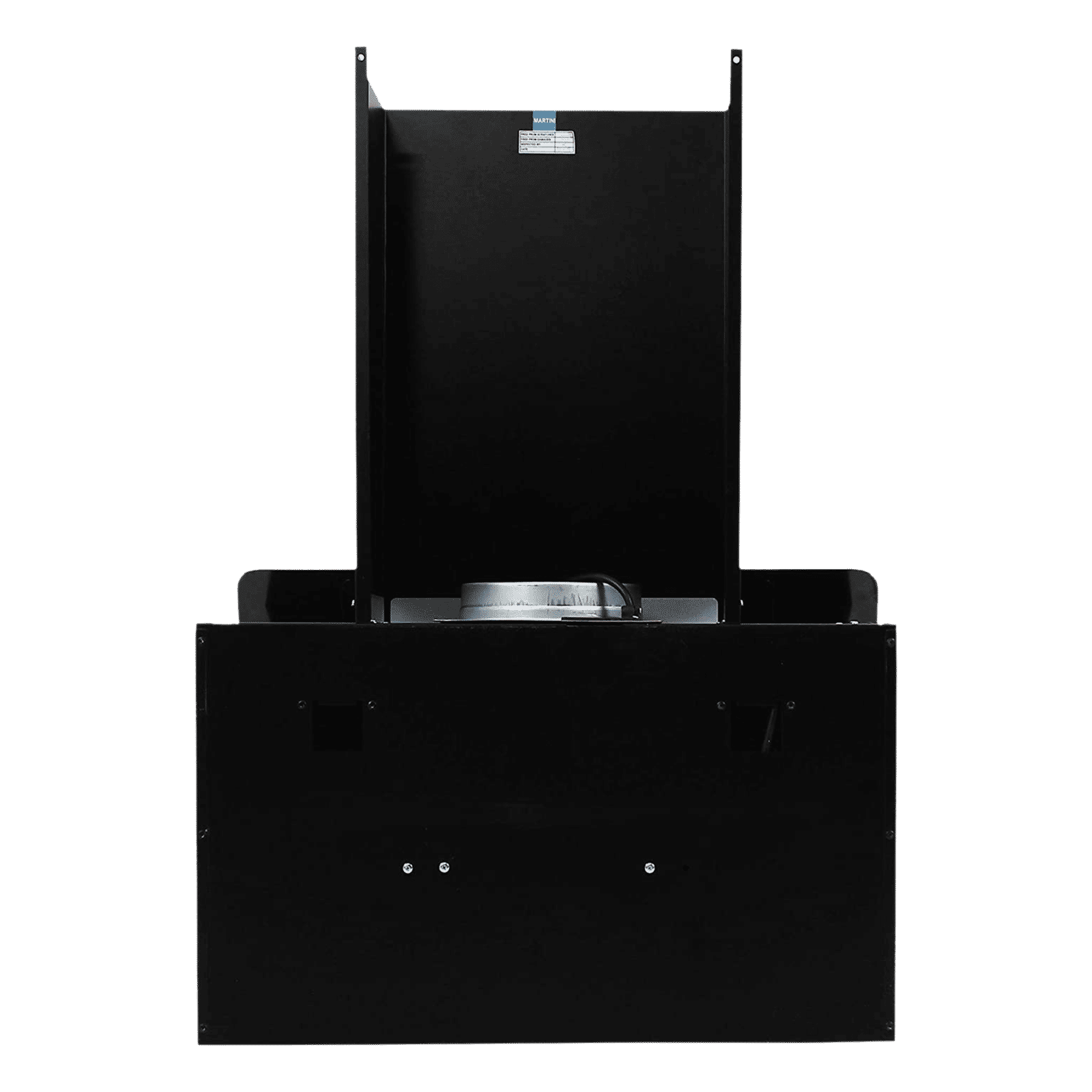 FABER MARTINI TC BK LTW 60cm 1000m3/hr Ducted Wall Mounted Chimney with Touch Control Panel (Black)