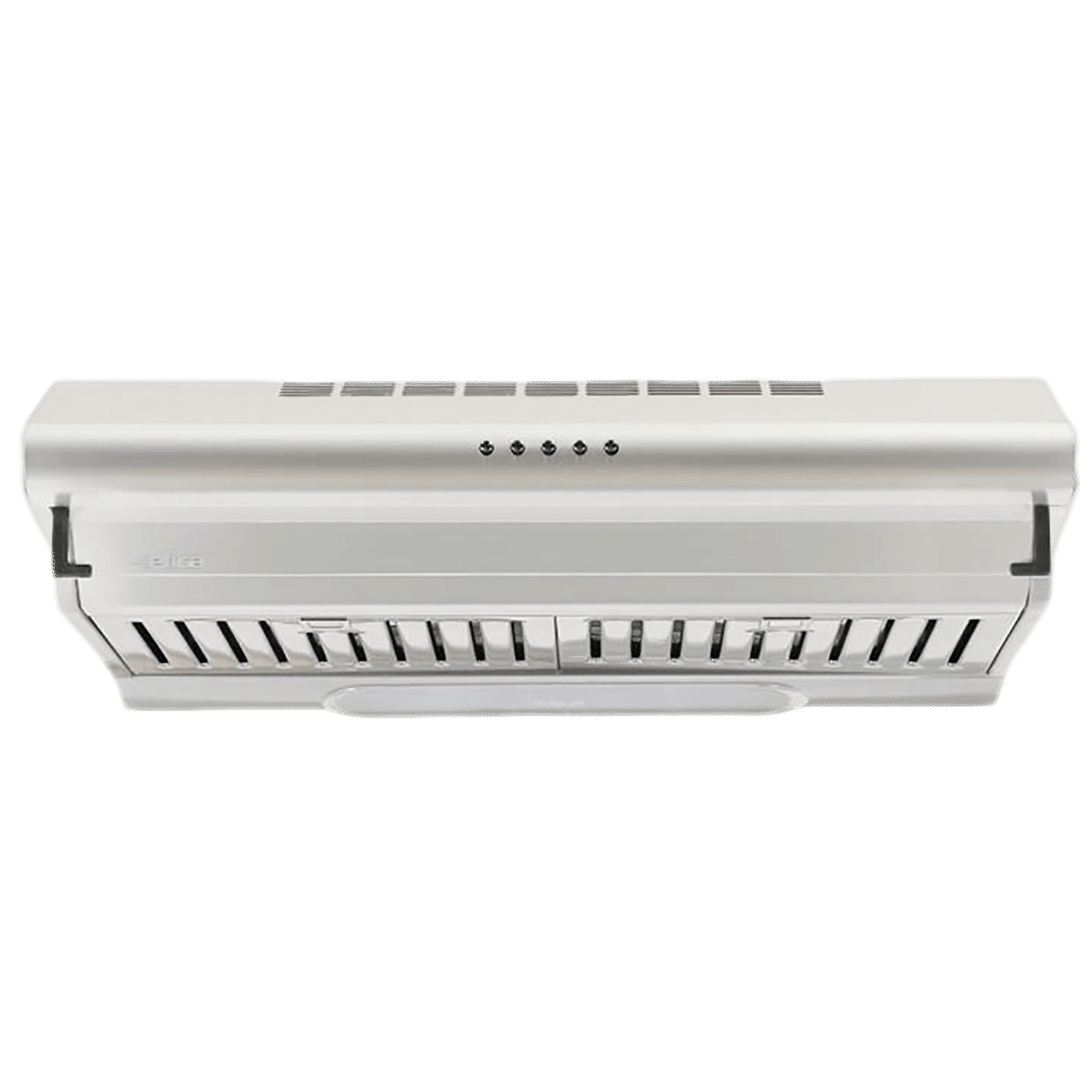 elica FS 301 SS LTW 60cm 710m3/hr Ducted Wall Mounted Chimney with Push Button Control (Silver)