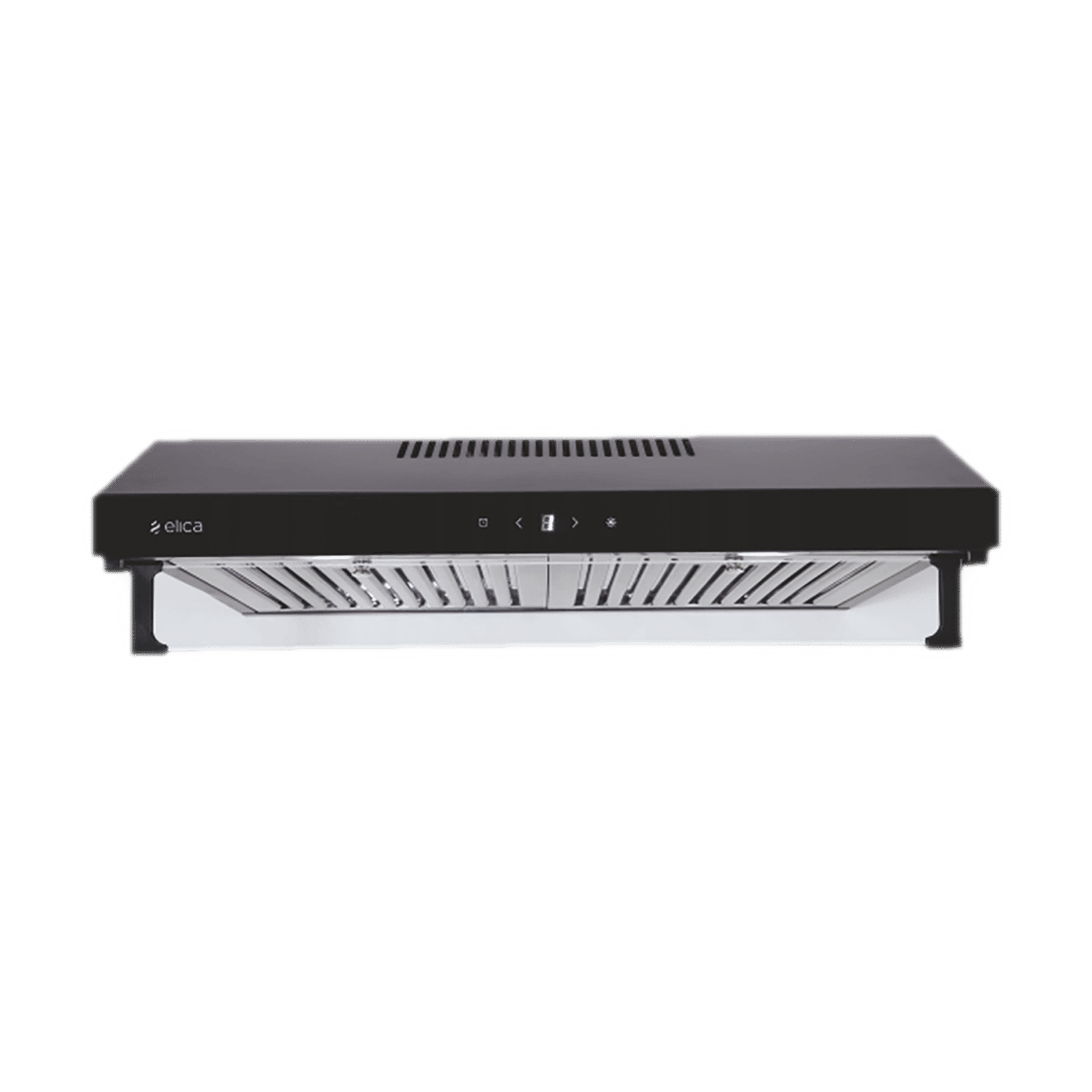 elica TNT 602 Touch BK 60cm 670m3/hr Ducted Auto Clean Wall Mounted Chimney with Touch Control Panel (Black)