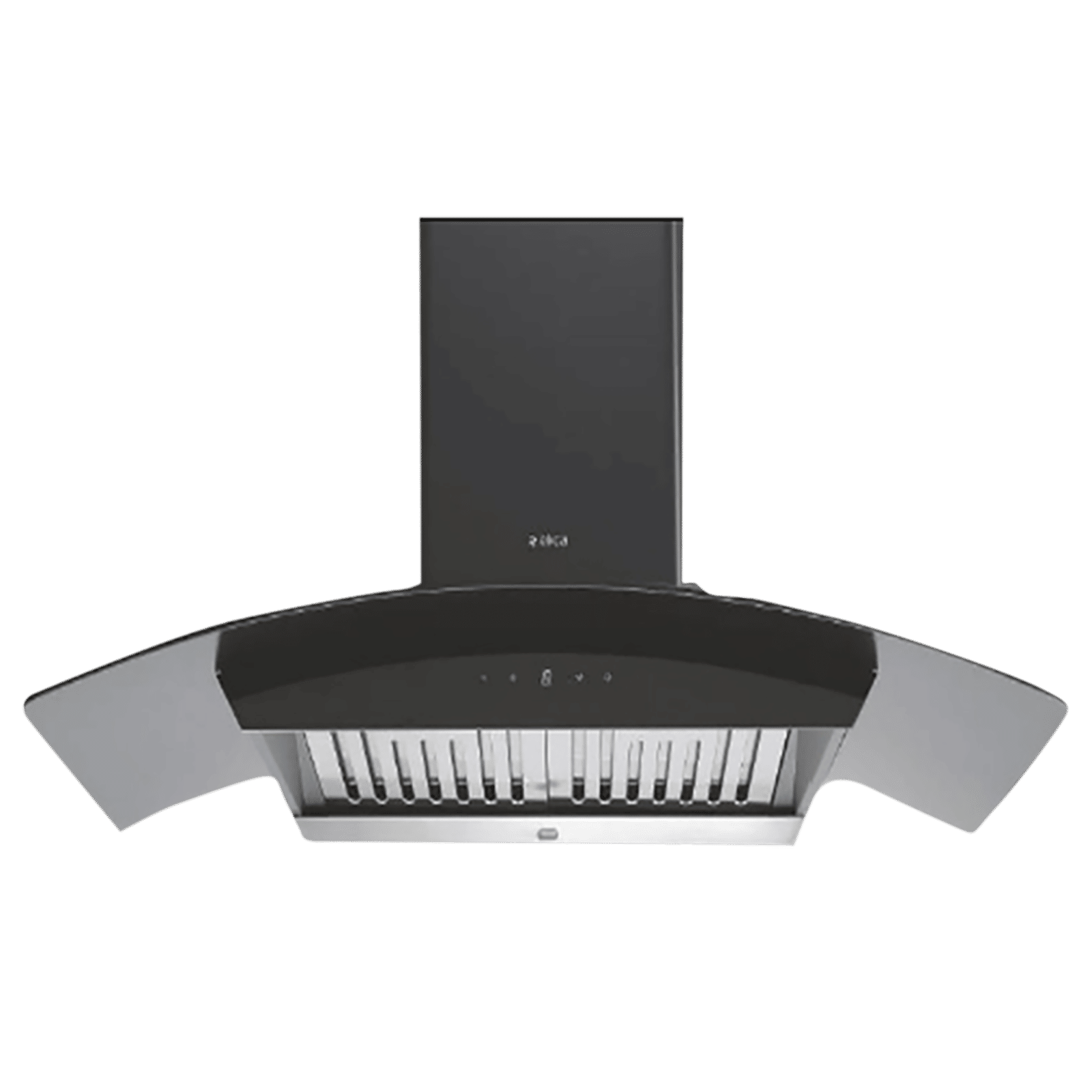 elica WDAT HAC 90 NERO 90cm 1200m3/hr Ductless Auto Clean Wall Mounted Chimney with Touch Control Panel (Black)