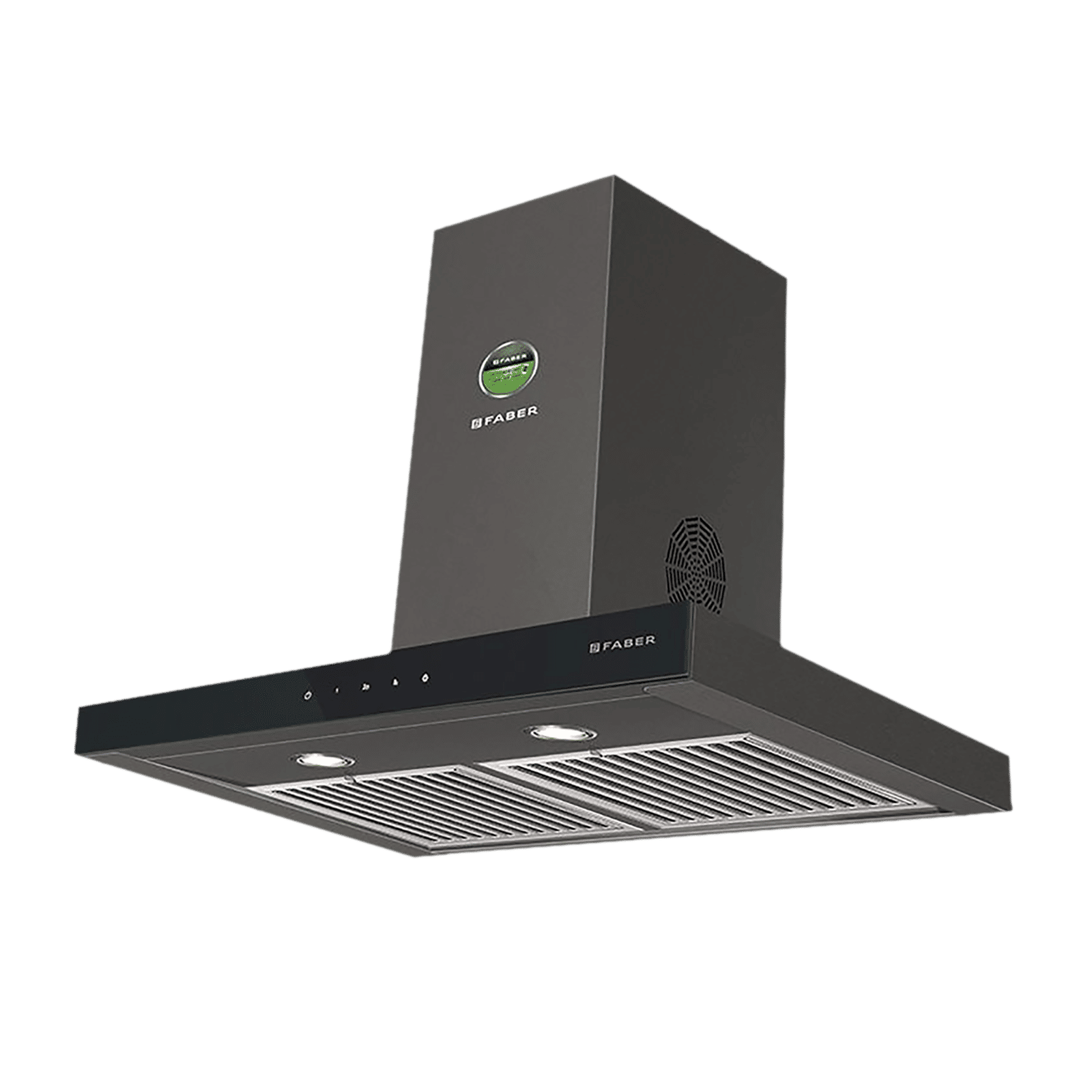 FABER STILUX 3D T2S2 BK TC LTW 60cm 1095m3/hr Ducted Auto Clean Wall Mounted Chimney with Touch Control Panel (Black)