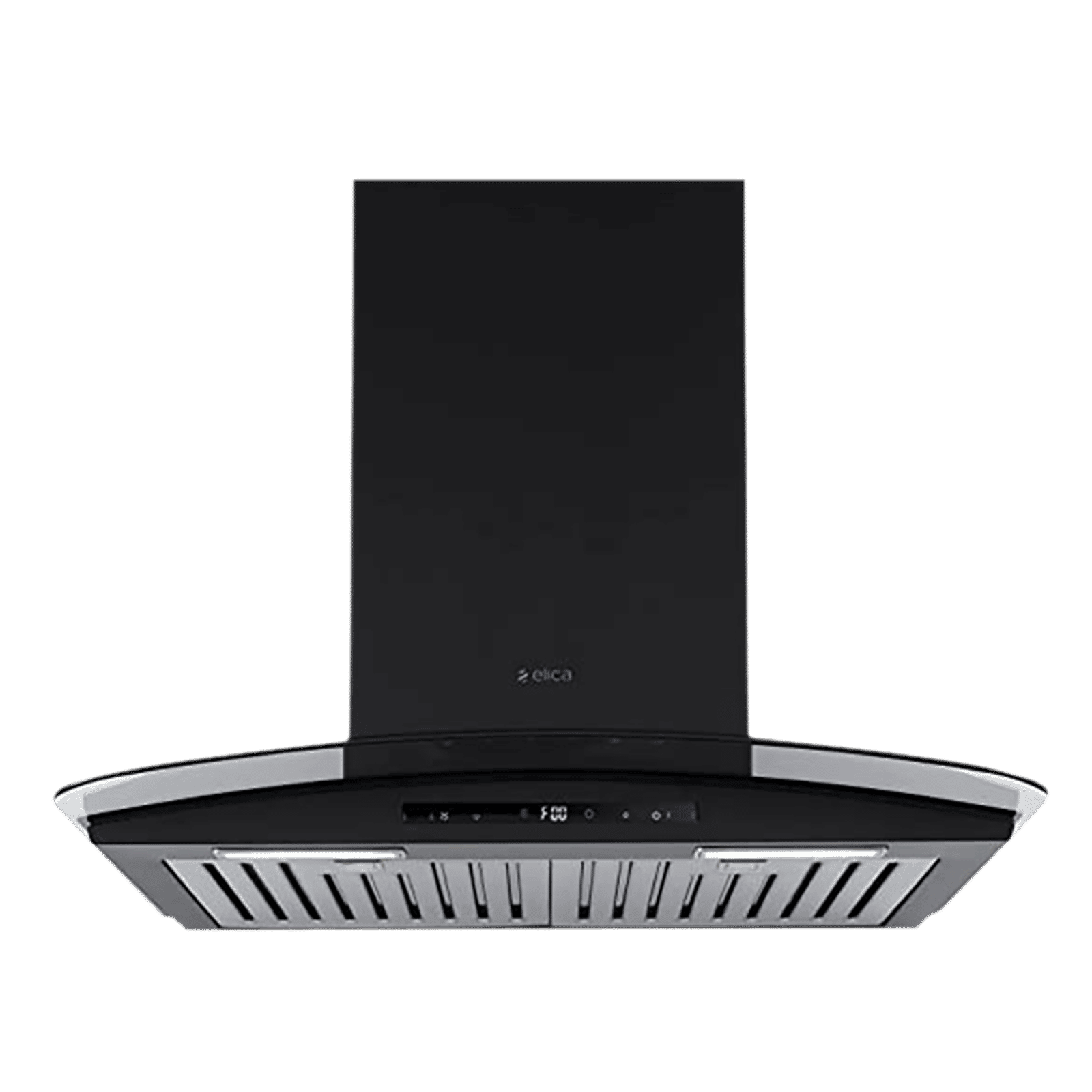 elica ISMART GLACE TRIM BF LTW 60 NERO 60cm Ducted Wall Mounted Chimney with Motion Sensor (Black)