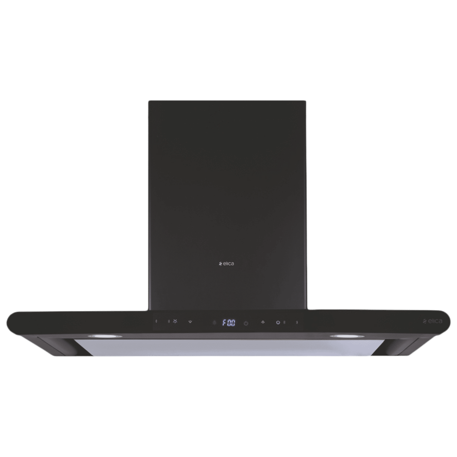 elica ISMART GALAXY EDS LTW 90 NERO 90cm Ductless Wall Mounted Chimney with Motion Sensor (Black)