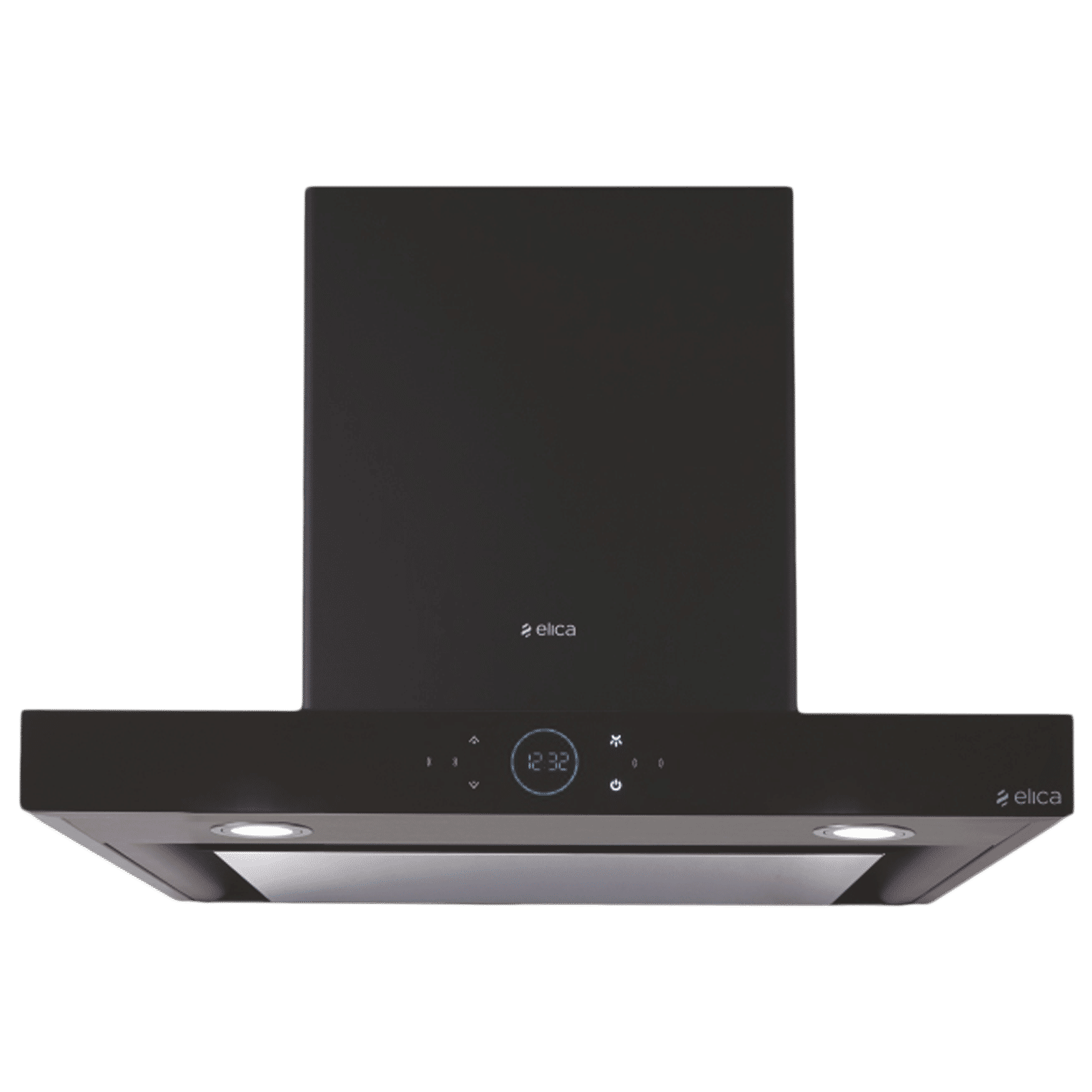 elica ISMART SPOT H6 EDS LTW 60 NERO 60cm Ducted Wall Mounted Chimney with Motion Sensor (Black)