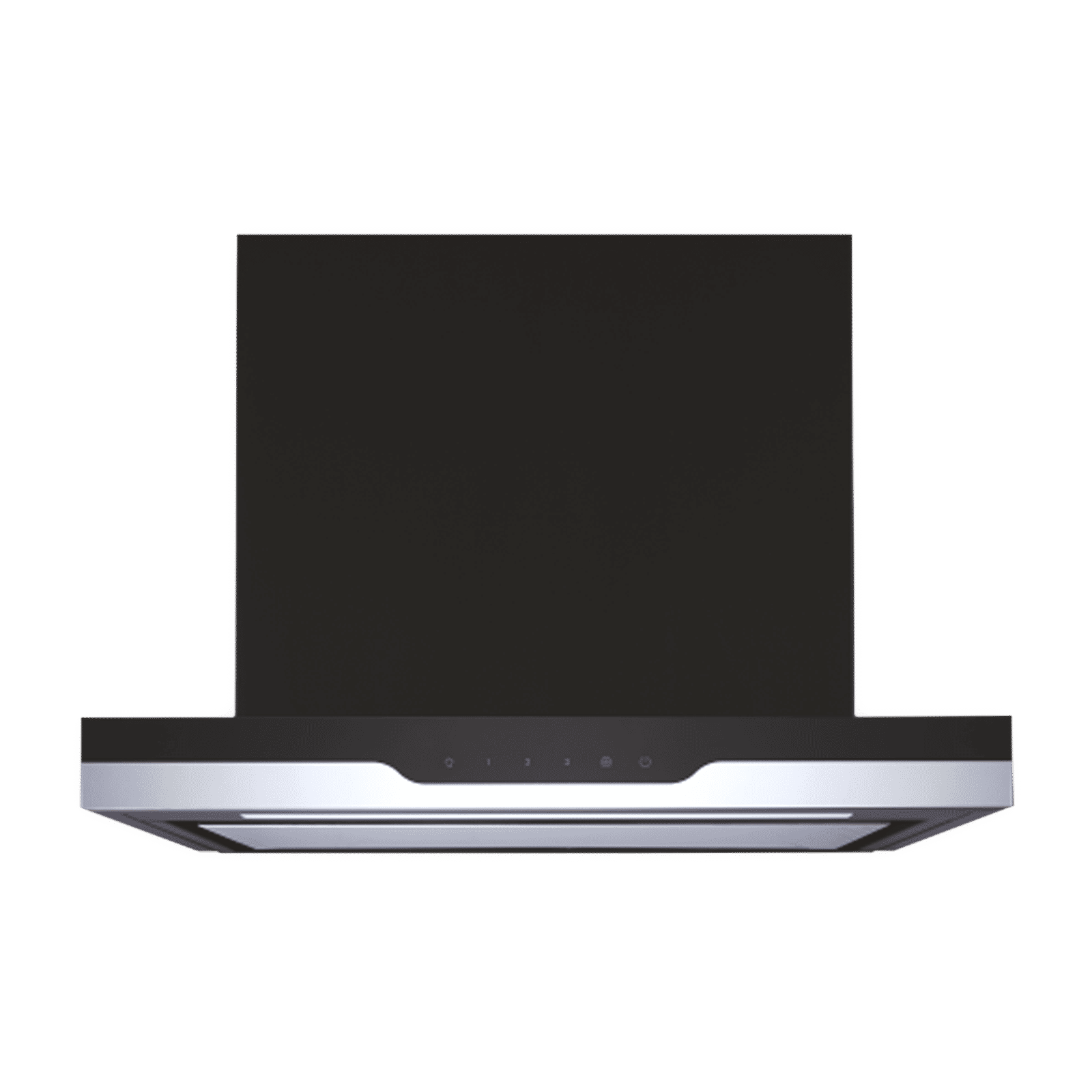 elica METEORITE UC35 EDS PLUS HE LTW 60 60cm 1220m3/hr Ducted Wall Mounted Chimney with EDS Technology (Black)