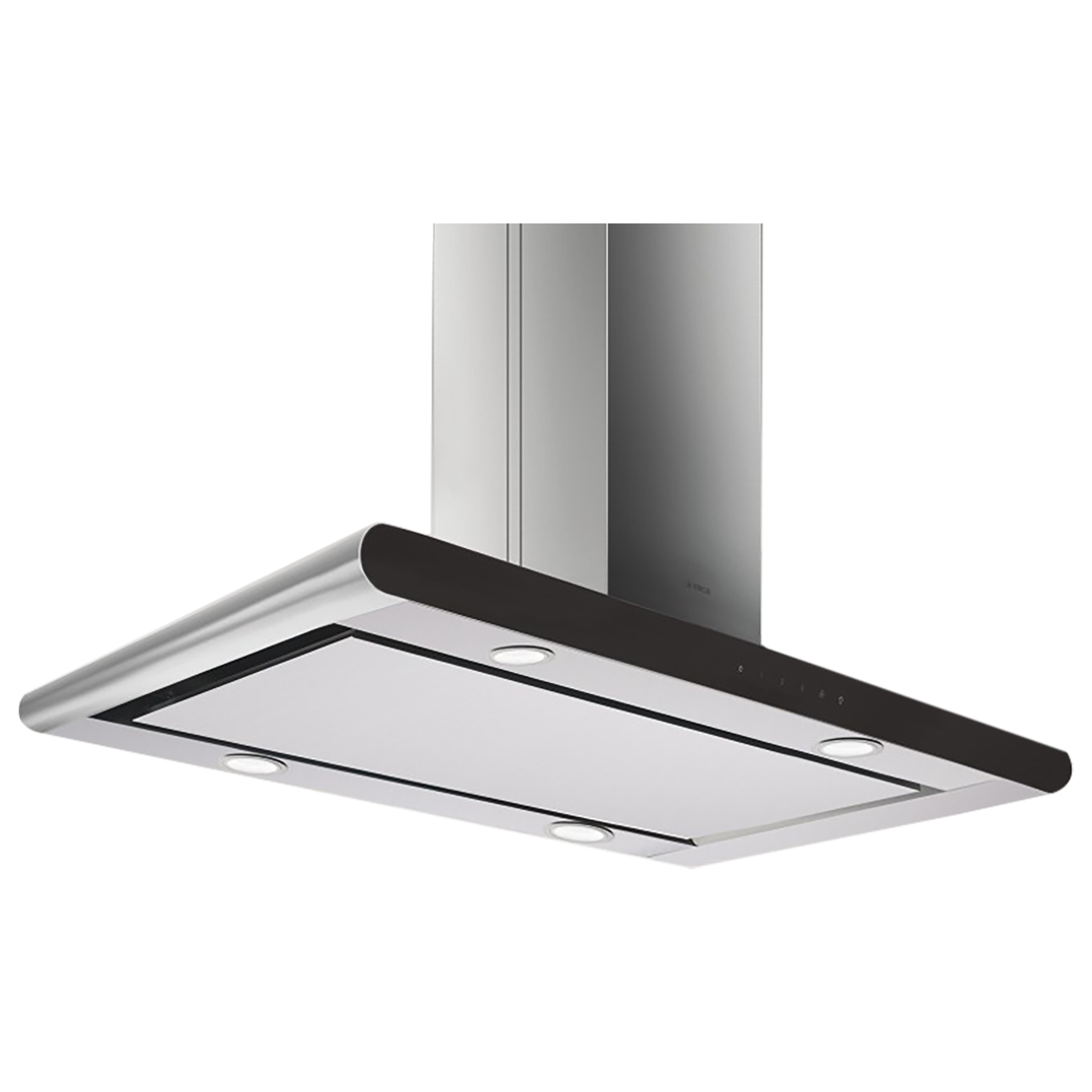 elica GALAXY ISLAND EDS PLUS HE LTW 90 T 90cm 1220m3/hr Ducted Ceiling Mounted Chimney with Touch Control Panel (Stainless Steel)