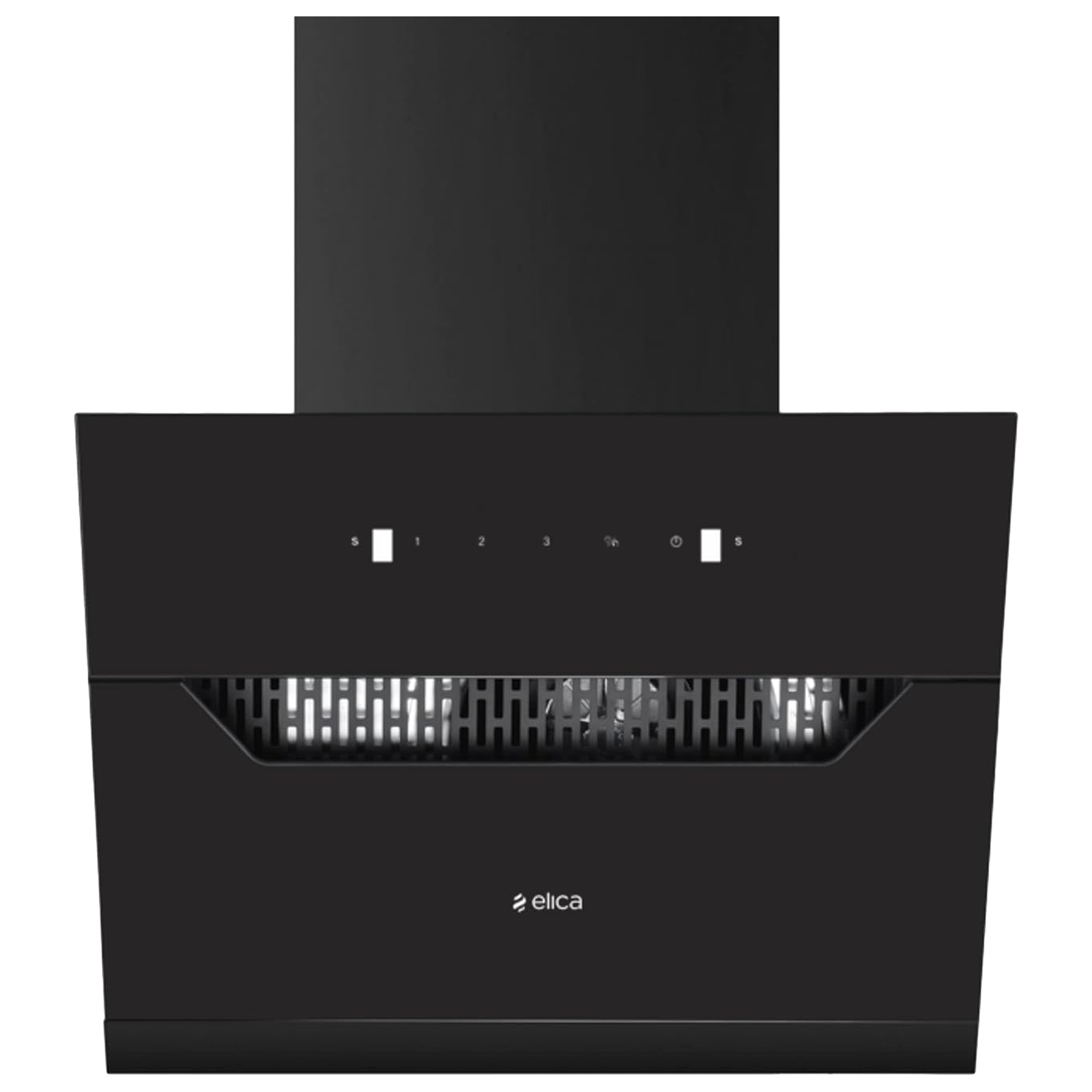 elica Kitchenhood 60cm 1350m3/hr Ducted Auto Clean Wall Mounted Chimney with Motion Sensor Control (Black)