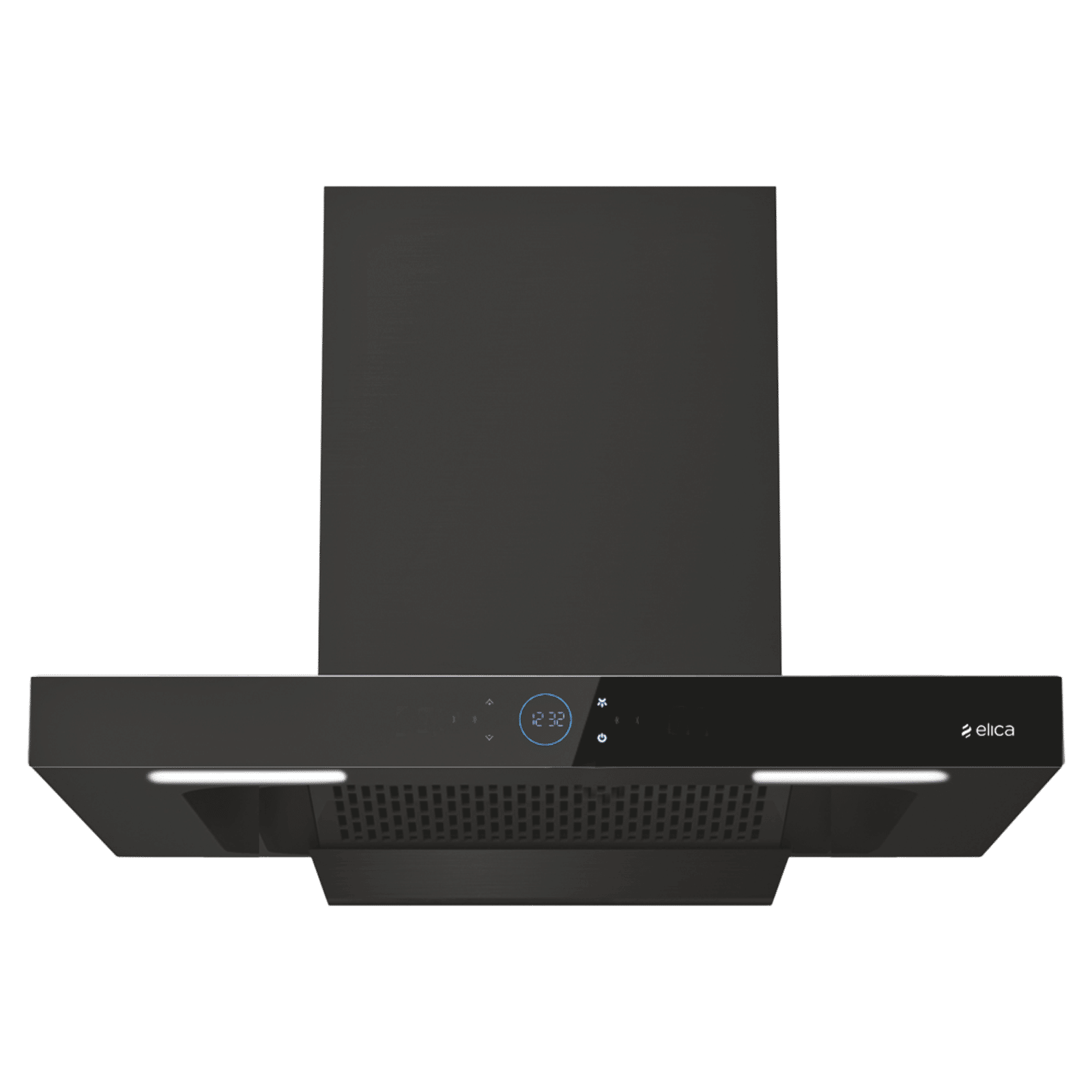 elica ISMART SPOT FL HAC 90 LTW NERO 90cm 1200m3/hr Ducted Auto Clean Wall Mounted Chimney with Motion Sensor Technology