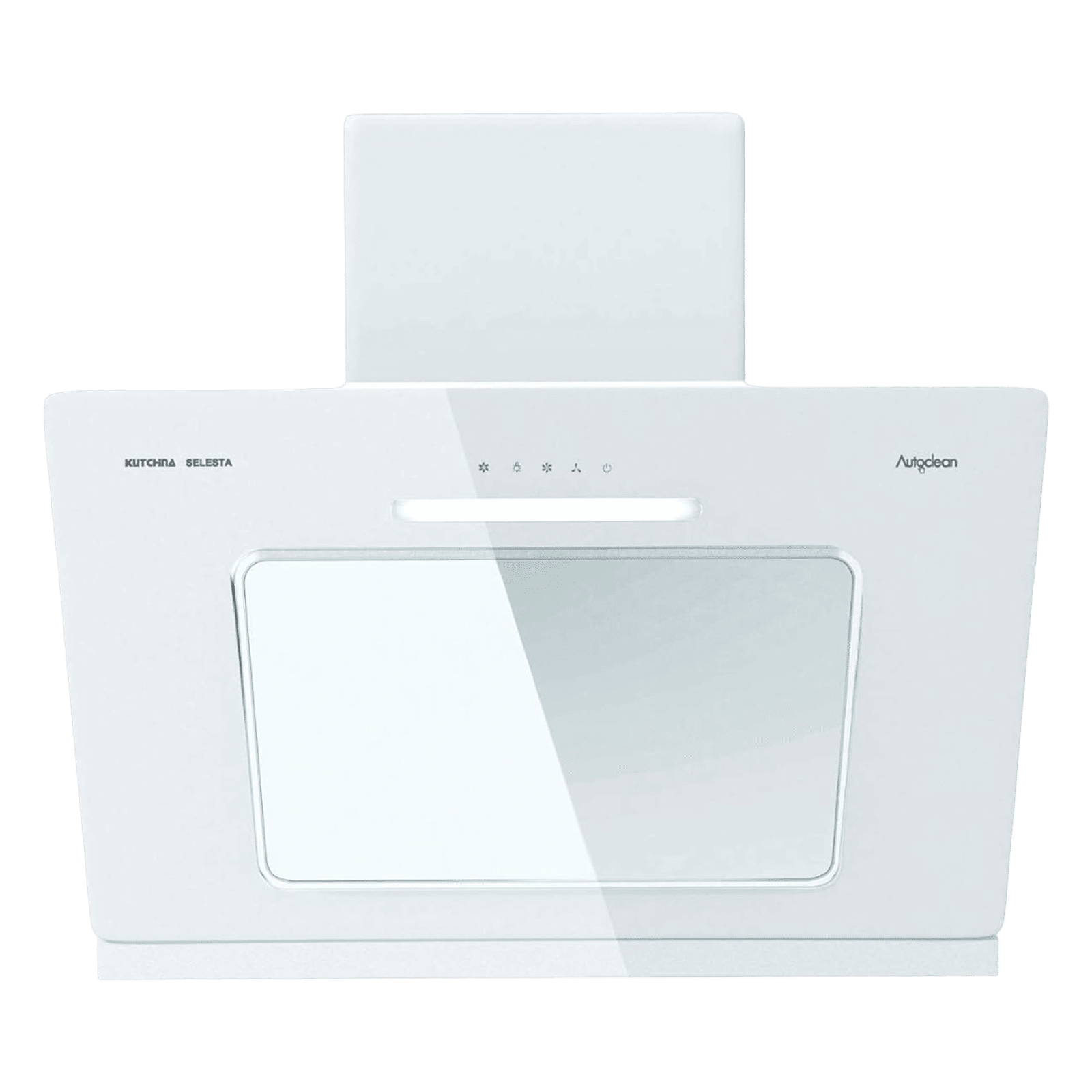 Kutchina Selesta 75cm 1200m3/hr Ducted Auto Clean Wall Mounted Chimney with Oil Suction Technology (Cream)