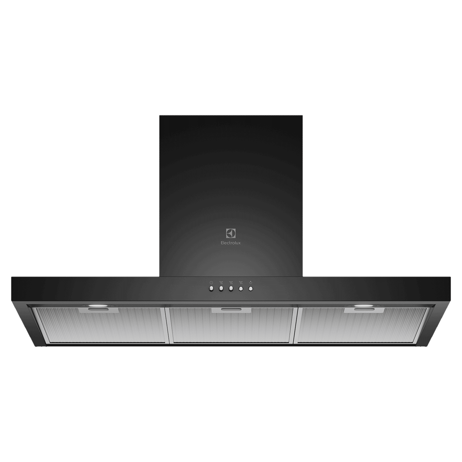 Electrolux UltimateTaste 500 90cm 1200m³/hr Ducted Wall Mounted Chimney with Centrifugal Motor (Black)
