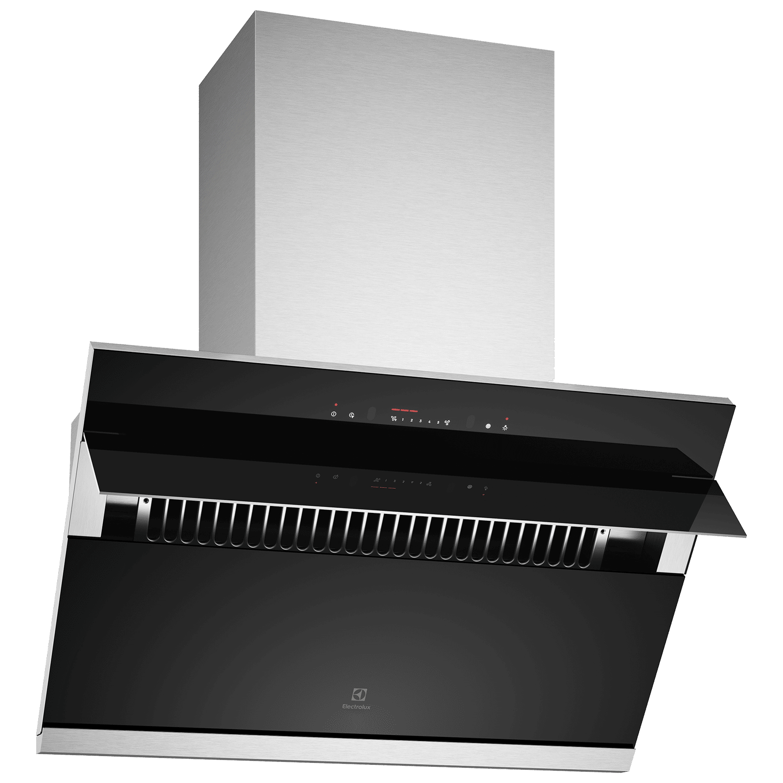 Electrolux UltimateTaste 500 90cm 1600m3/hr Ducted Auto Clean Wall Mounted Chimney with Gesture Control (Stainless Steel)