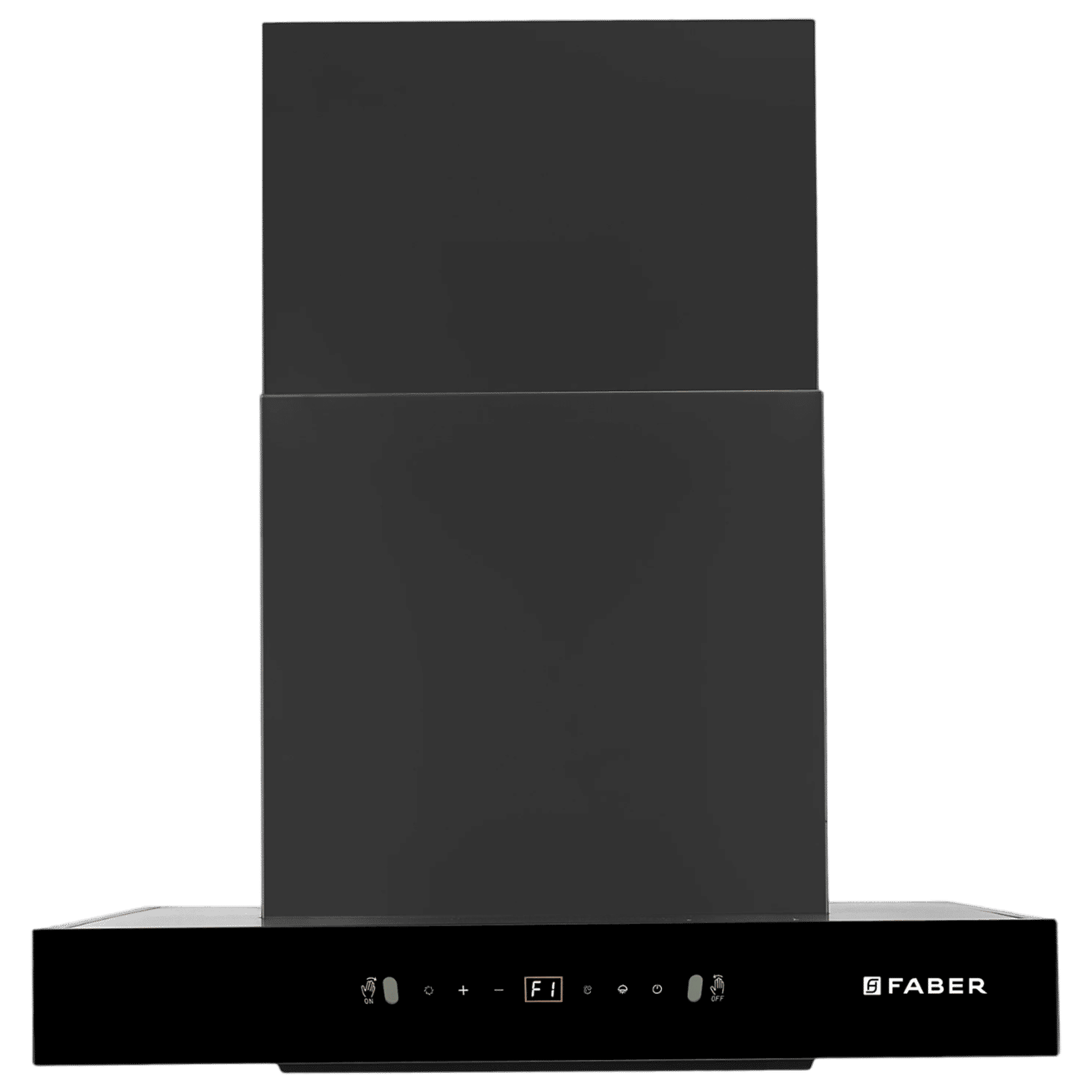 FABER SIGMA BLDC HC SC BK 60 60cm 1500m³/hr Ductless Auto Clean Wall Mounted Chimney with Gesture and Remote Control (Black)
