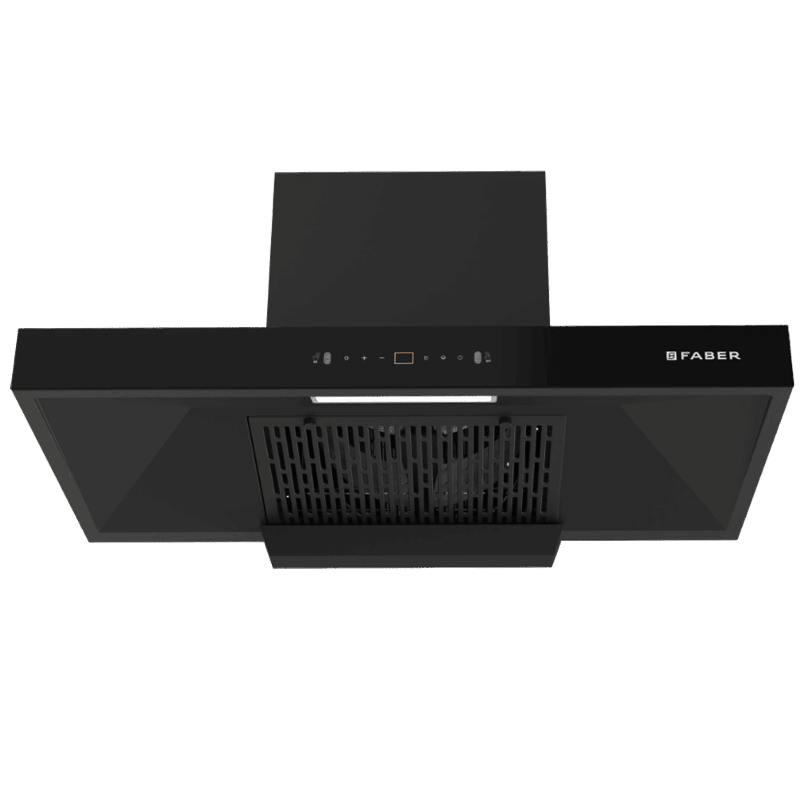 FABER SIGMA BLDC HC SC BK 90 90cm 1500m³/hr Ductless Auto Clean Wall Mounted Chimney with Gesture and Remote Control (Black)