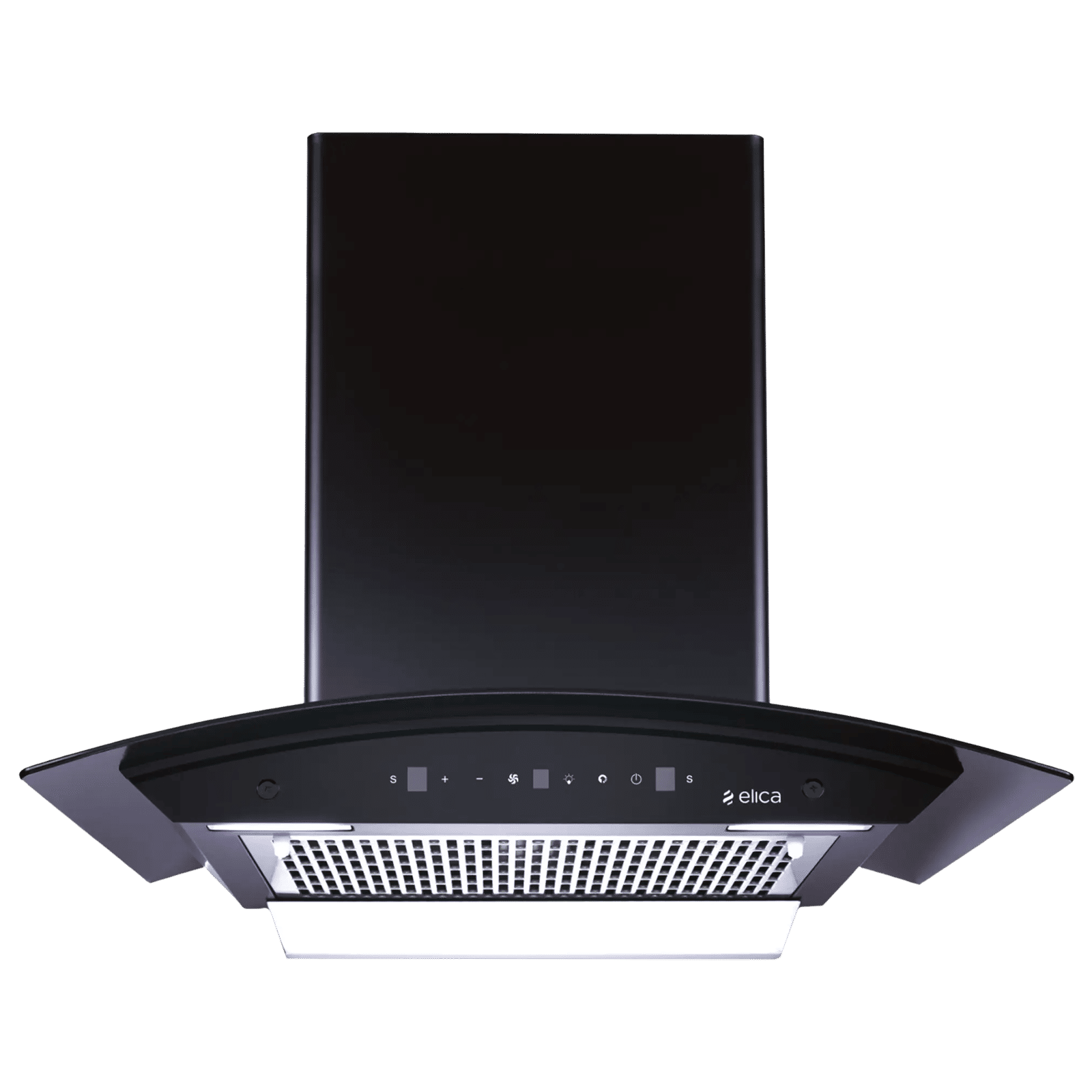 elica WDFL 600 BLDC HAC LTW MS NERO 60cm 1500m3/hr Ducted Auto Clean Wall Mounted Chimney with Motion Sensor Control (Black)