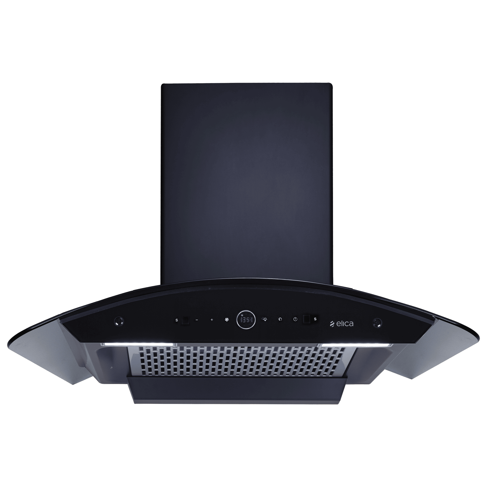 elica PRO PLUS FL BLDC 75cm 1600m3/hr Ducted Auto Clean Wall Mounted Chimney with Motion Sensor Control (Black)