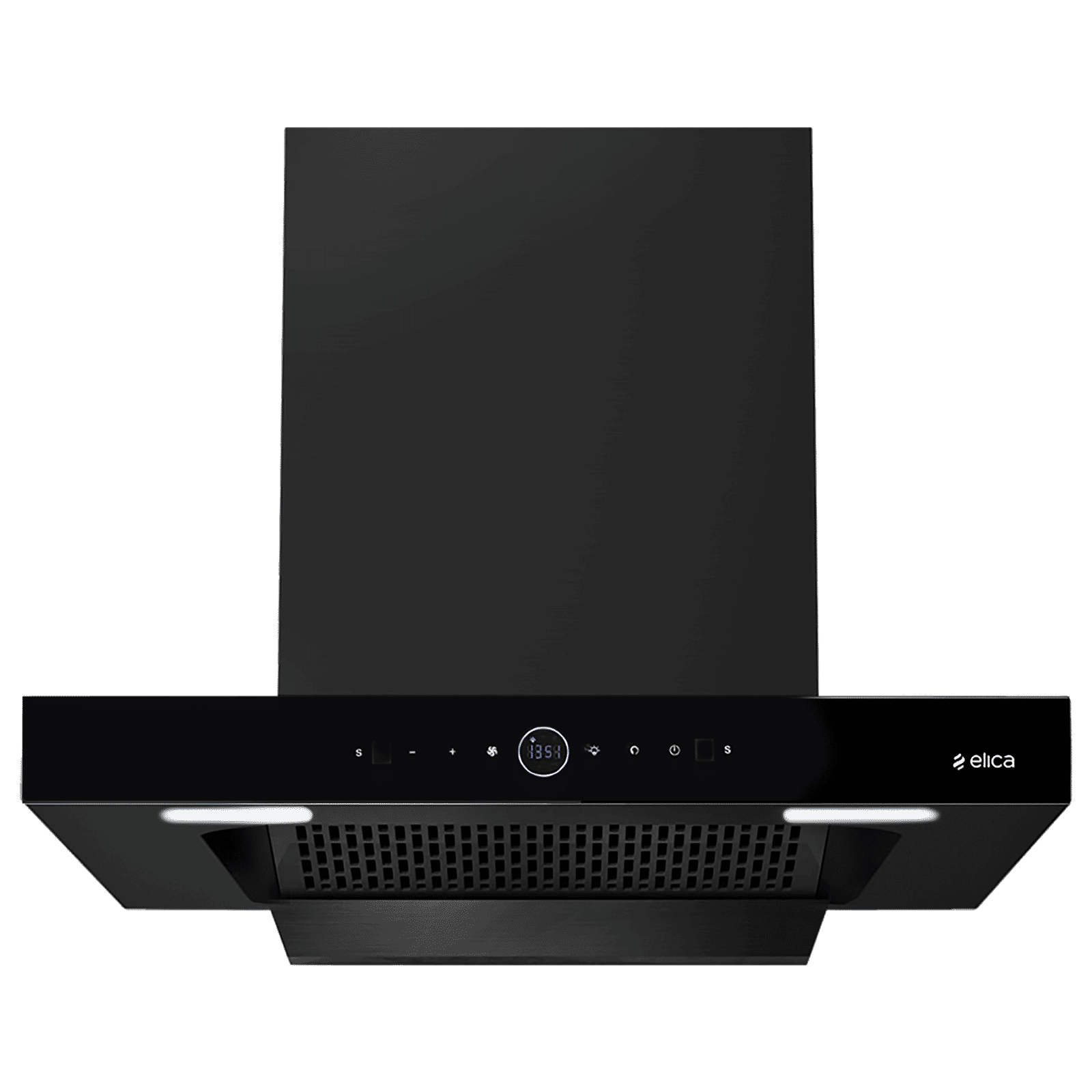 elica SPT PRO PLUS FL BLDC 75cm 1600m3/hr Ducted Auto Clean Wall Mounted Chimney with Motion Sensor Control (Black)