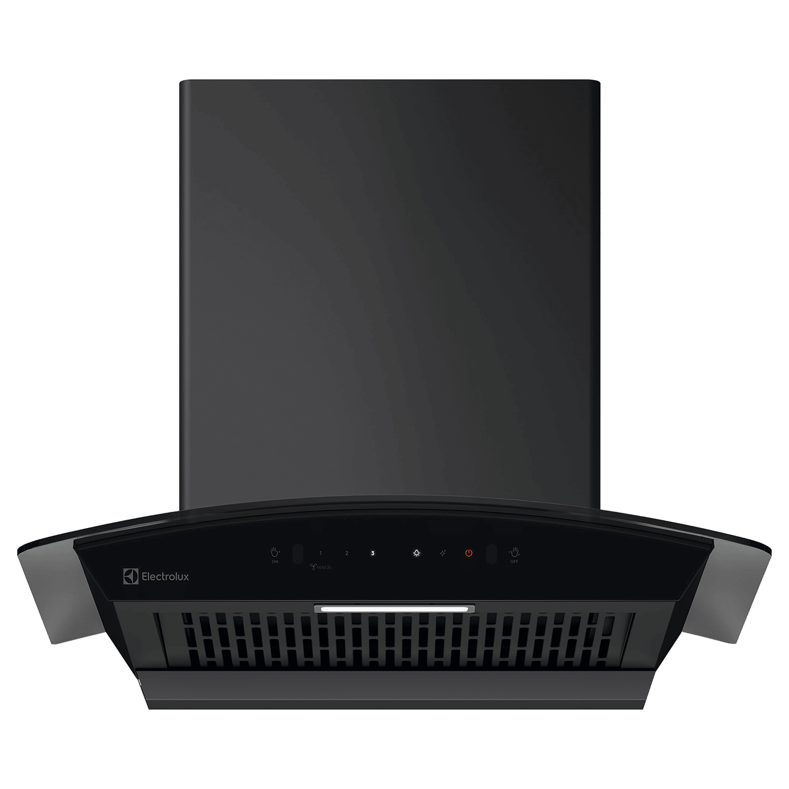 Electrolux 700 Series 60cm 839m3/hr Ducted Auto Clean Wall Mounted Chimney with Gesture Control (Black)