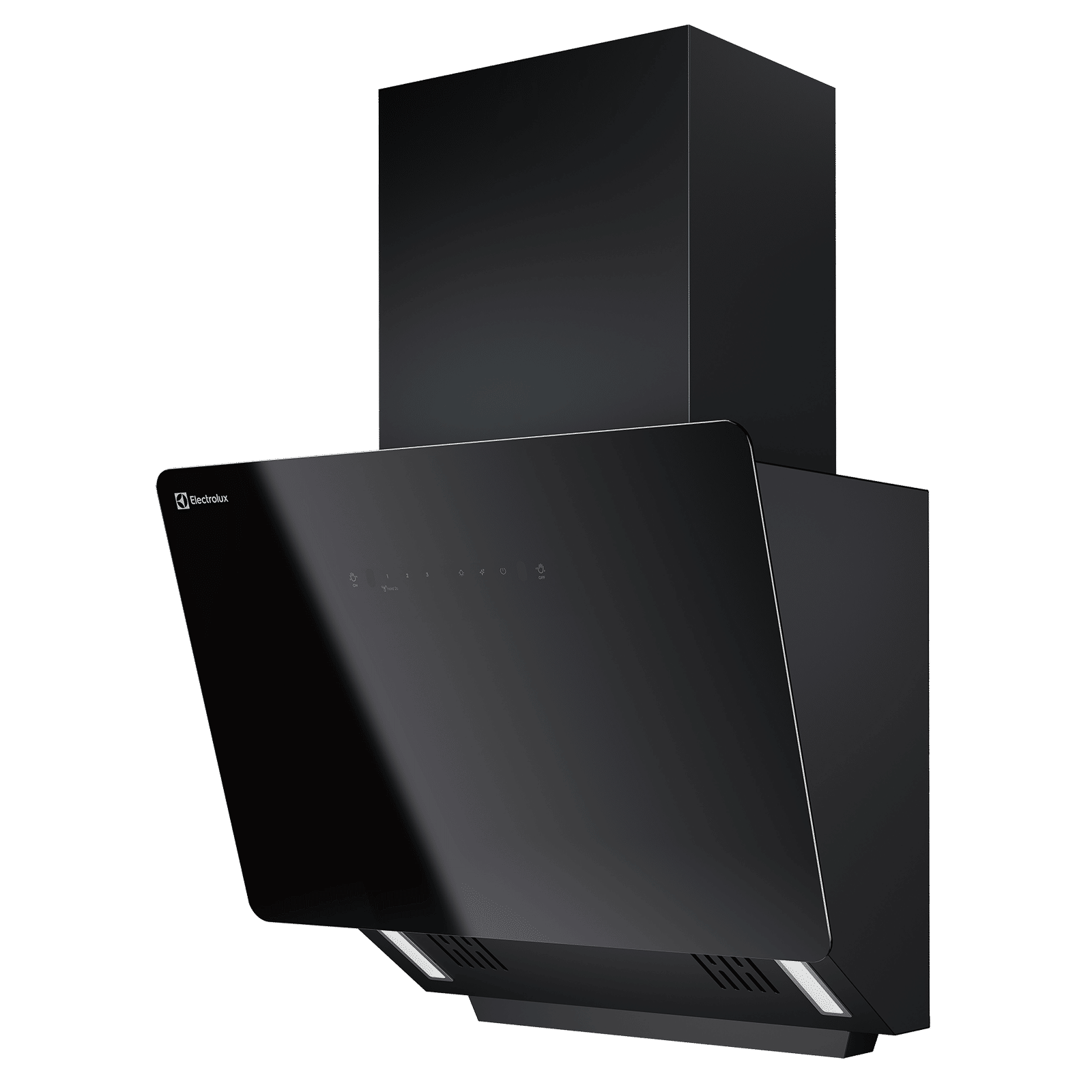 Electrolux 700 Series 60cm 865m3/hr Ducted Auto Clean Wall Mounted Chimney with Gesture Control (Black)