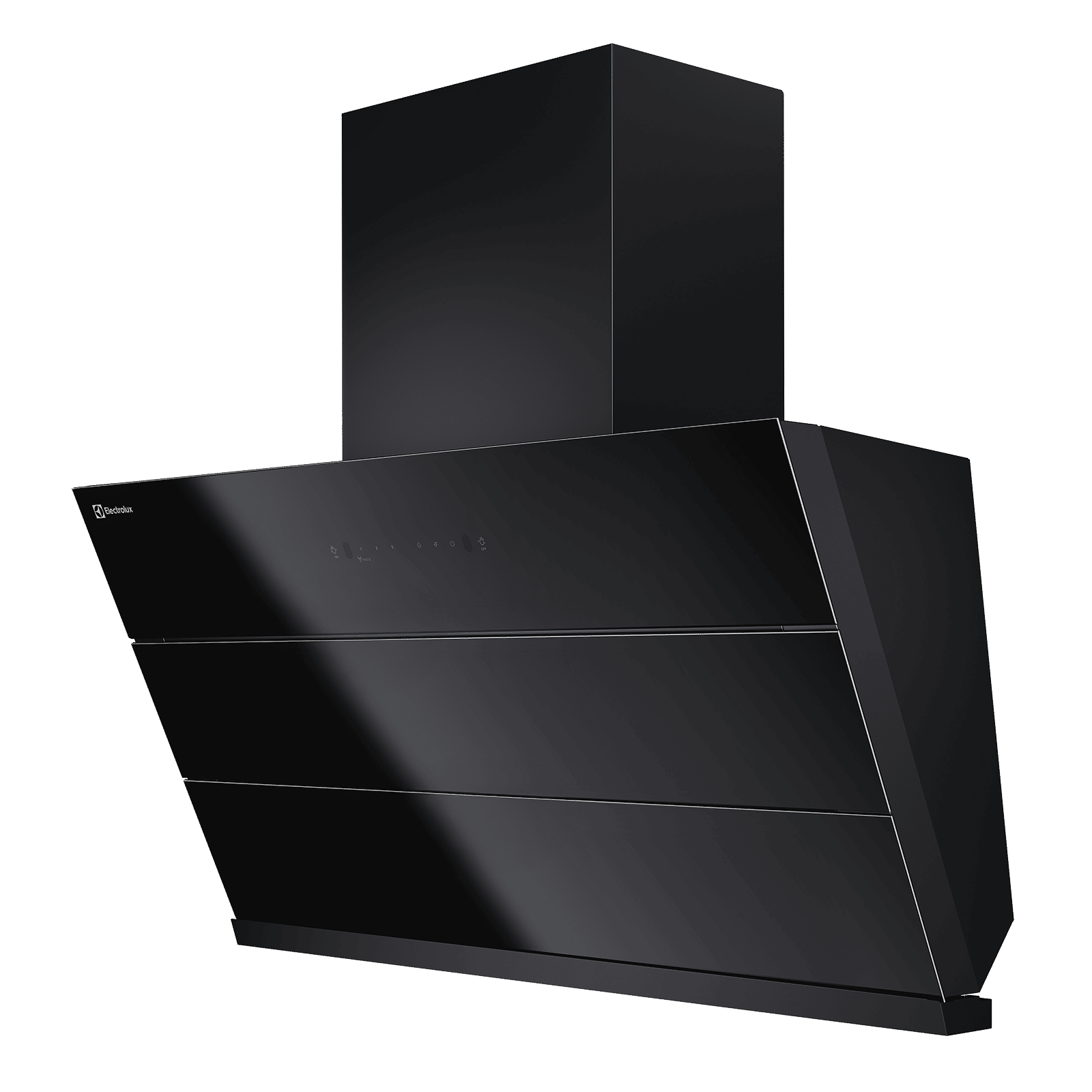 Electrolux 700 Series 90cm 802m3/hr Ducted Auto Clean Wall Mounted Chimney with Gesture Control (Black)