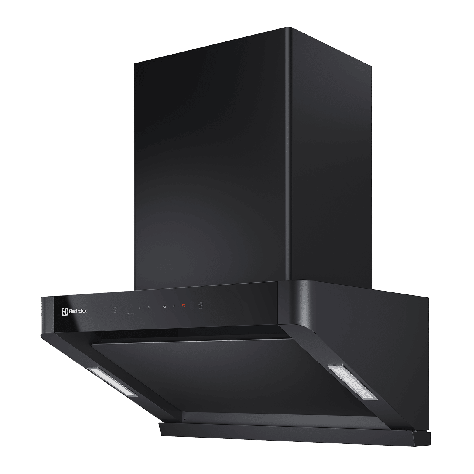 Electrolux 700 Series 60cm 730m3/hr Ducted Auto Clean Wall Mounted Chimney with Gesture Control (Black)