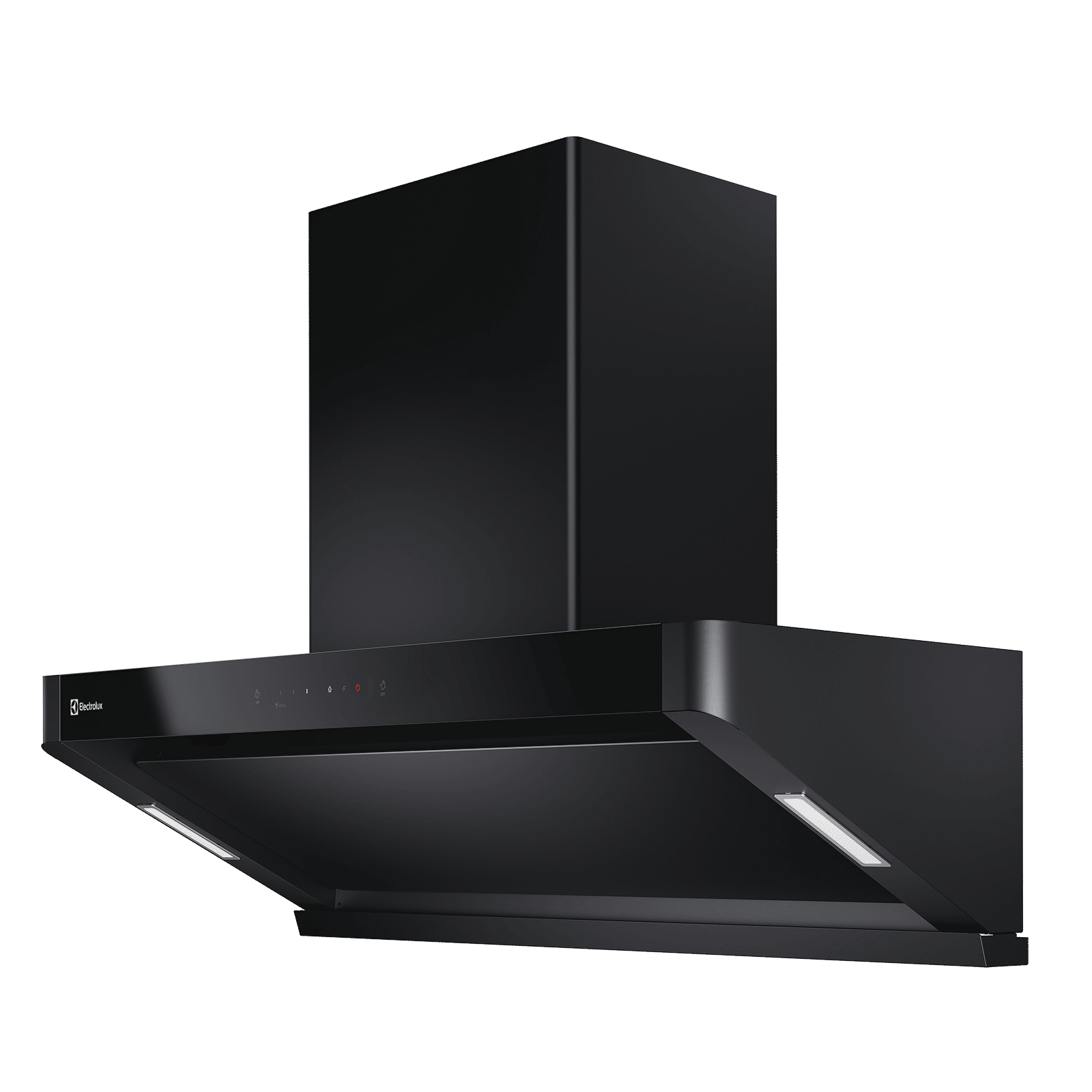 Electrolux 700 Series 90cm 780m3/hr Ducted Auto Clean Wall Mounted Chimney with Gesture Control (Black)